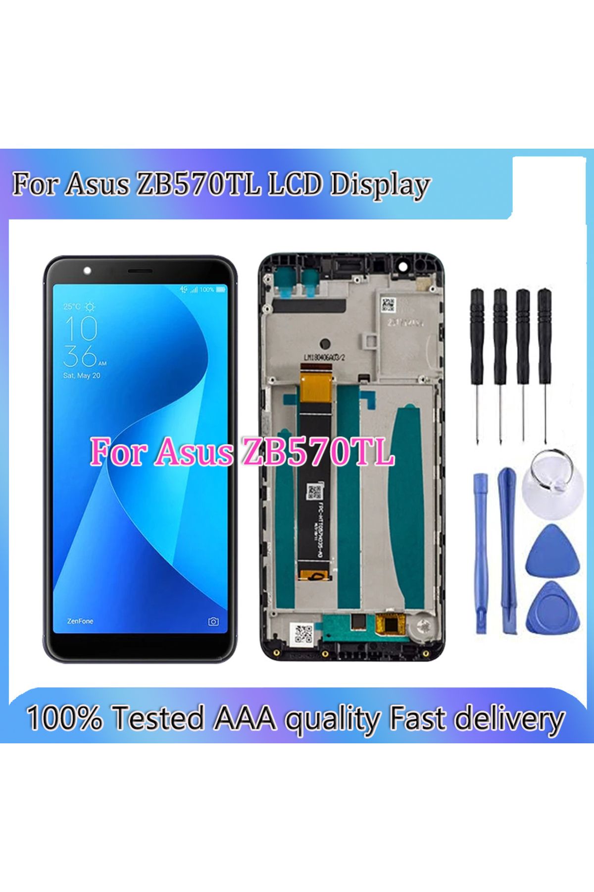 Choice-5.7" Original For Asus Zenfone Max Plus M1 ZB570TL X018DC X018D LCD Display Touch Screen Digitize... 8