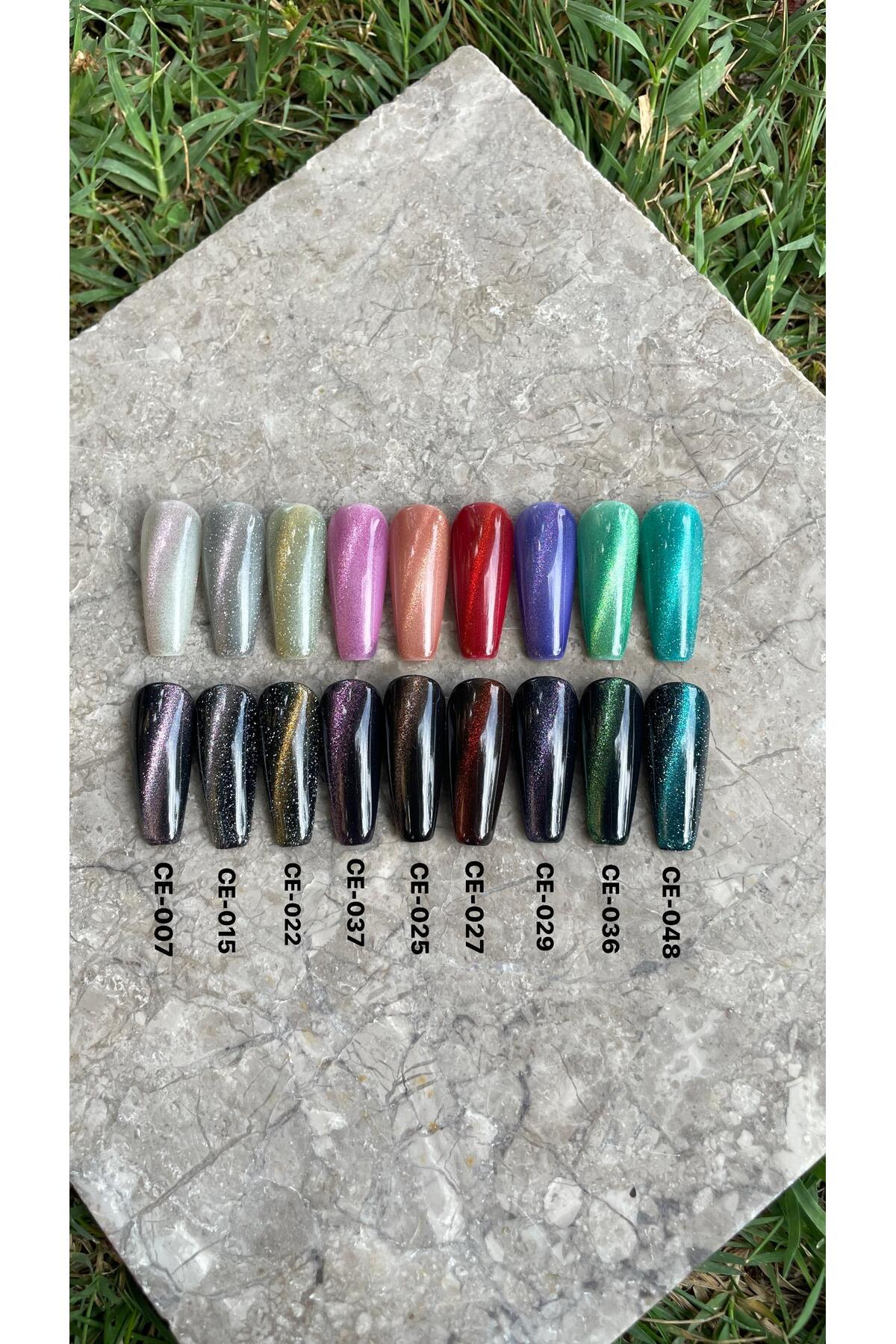 KALICI OJE 7D Cat Eye-CE048 (5 ml) — رنگارنگ cateyediscokalicioje — تصویر 5 از 5