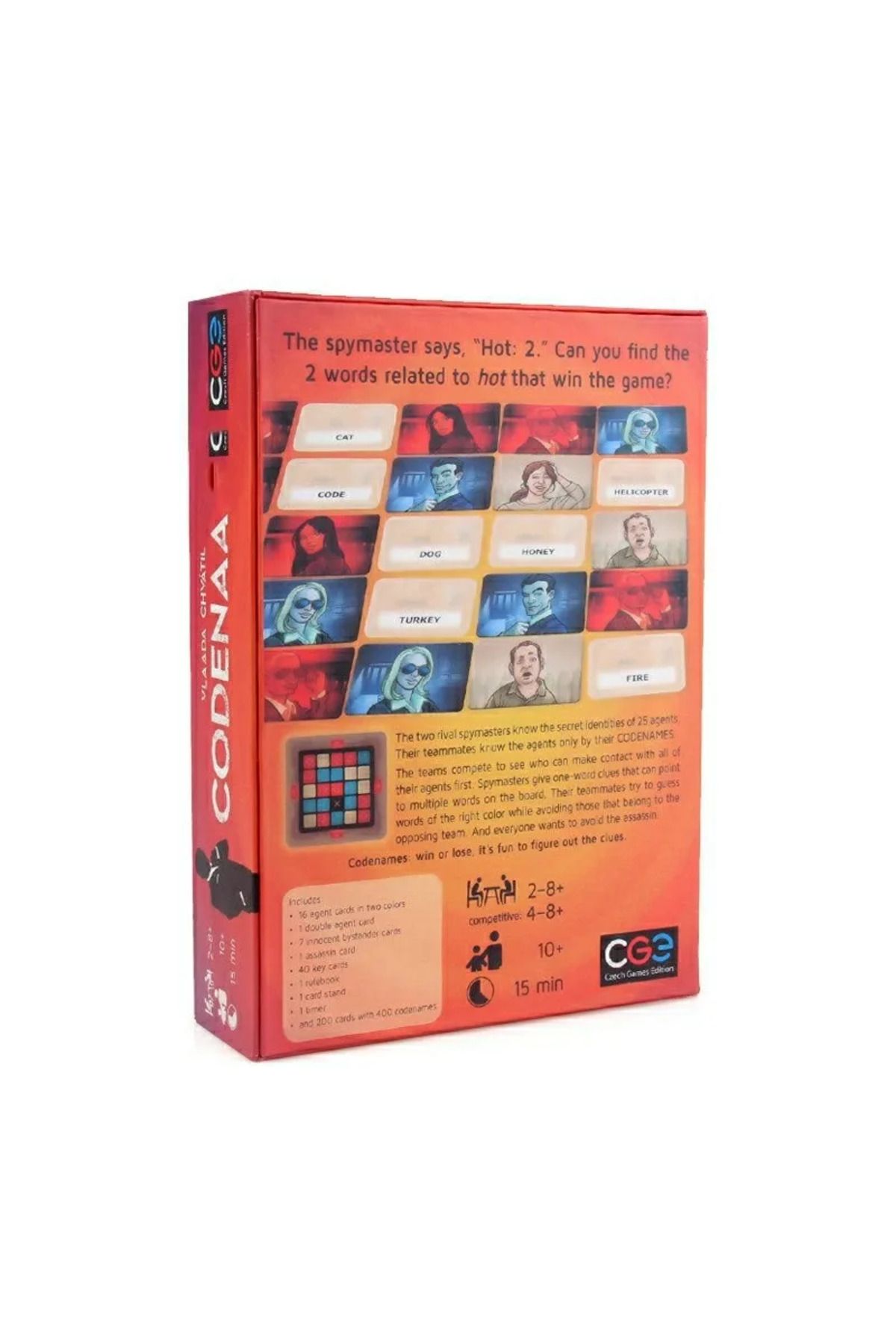 Choice-Experience the Ultimate Brain Teaser with Codenames Board Game - Perfect for Family Gatherings an... 2