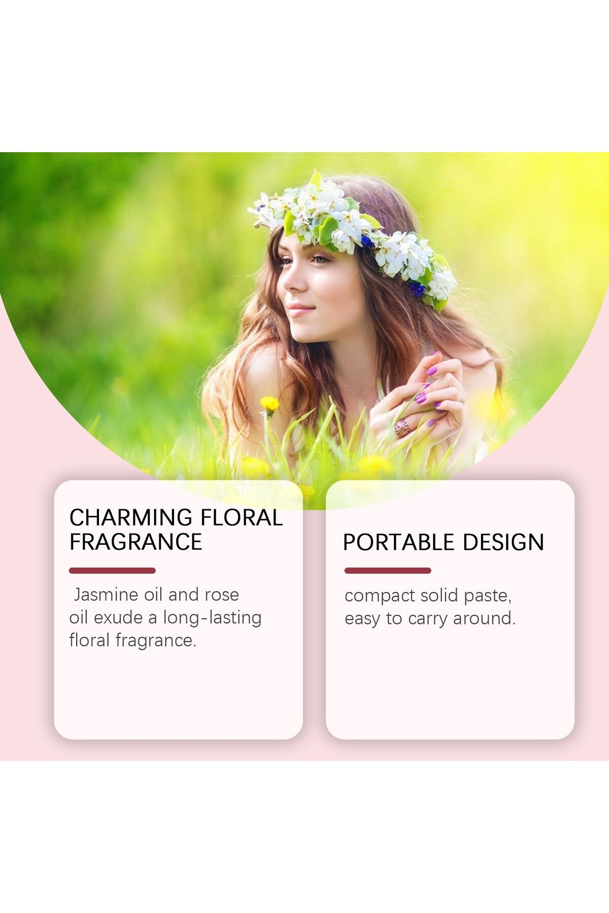 Choice-Solid Perfume Balm ?solid Balm Attractant Attraction Balm Portable Compact To Refill Anytime Perf... 6