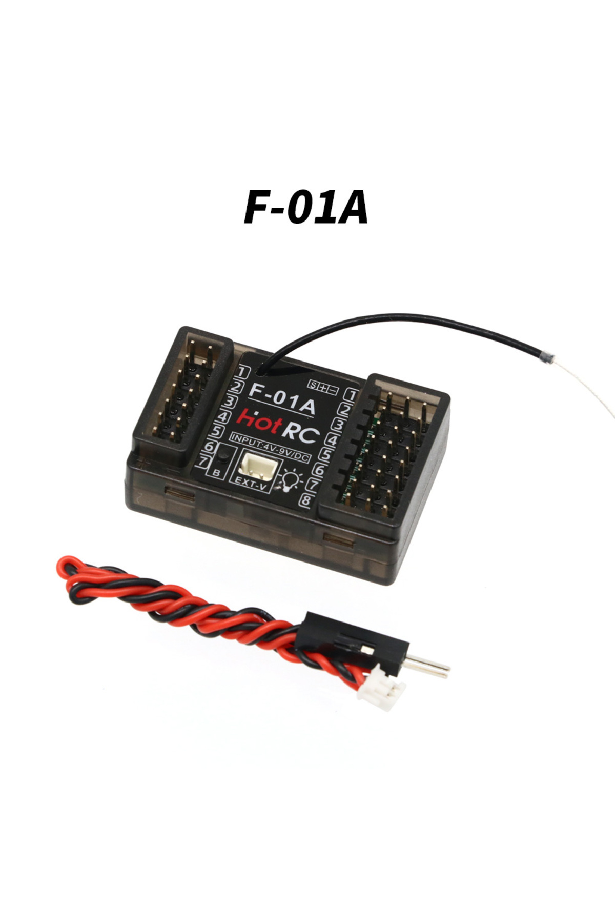 Choice-Hotrc Hot RC 4/5/6/8CH RC Receiver 2.4GHz Gyro for CT-4A CT-6A CT-8A HT-6A HT-8A DS600 DS-4A RC R... 1