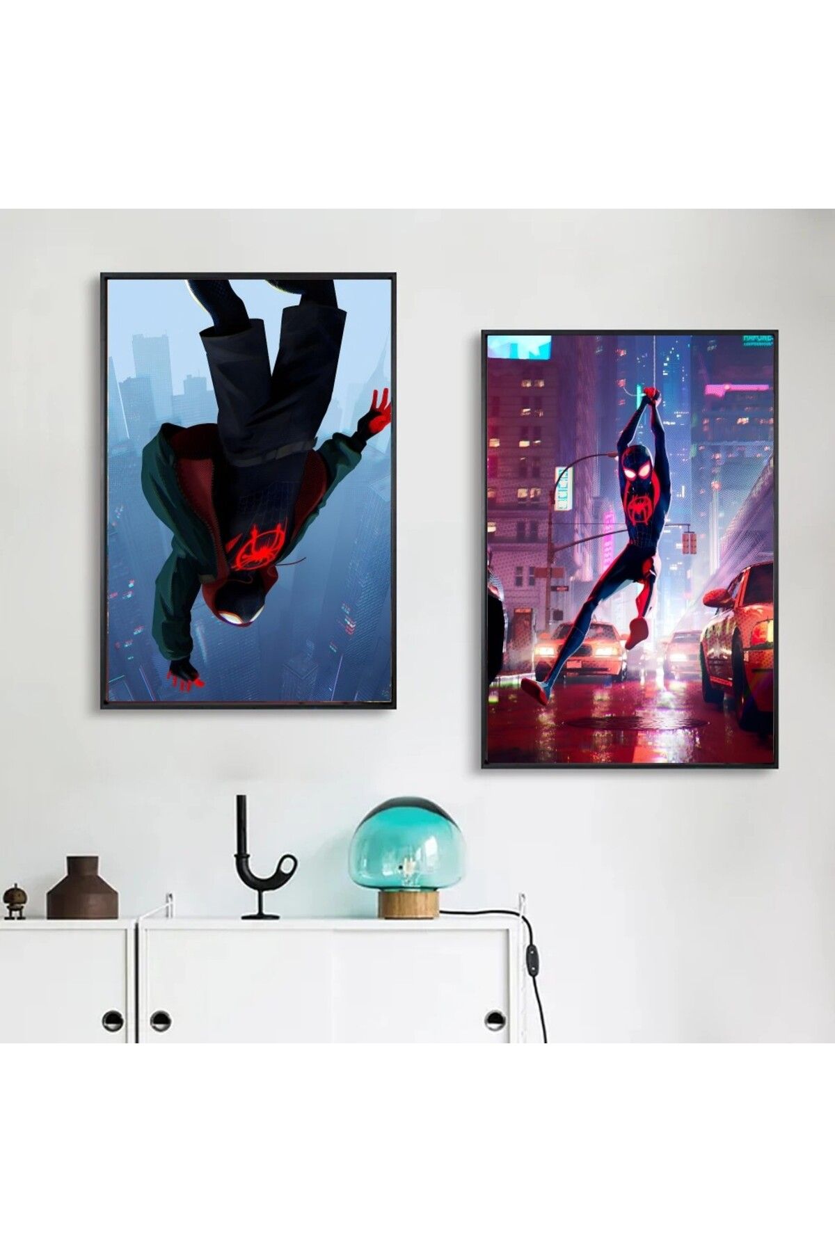 Potdemiel-1pc Hot PosterM-Miles Morales Poster HD Posters Home Room Bar Cafe Decor Art Wall Painting Picture 5