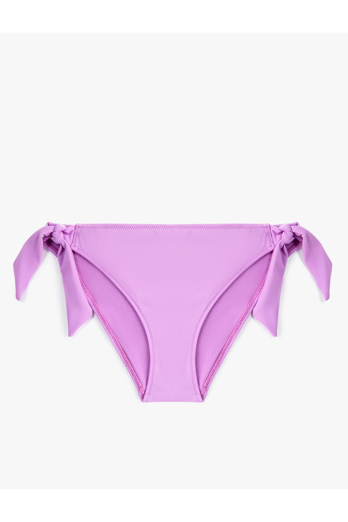 Koton-Basic Bikini Bottom with Side Tie Detail Normal Waist 6