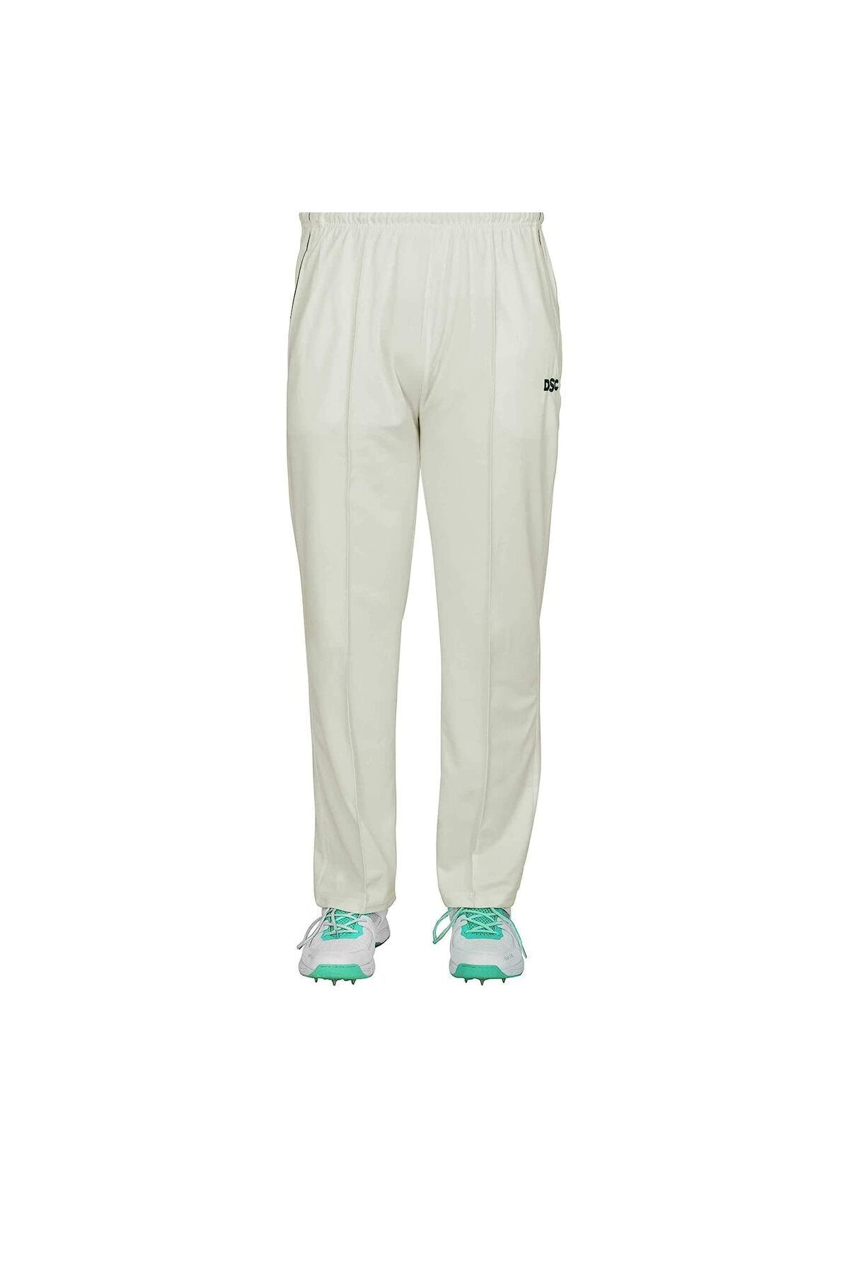 DSC-Atmos Polyester Cricket Pant Size 32 (White/Navy) 1