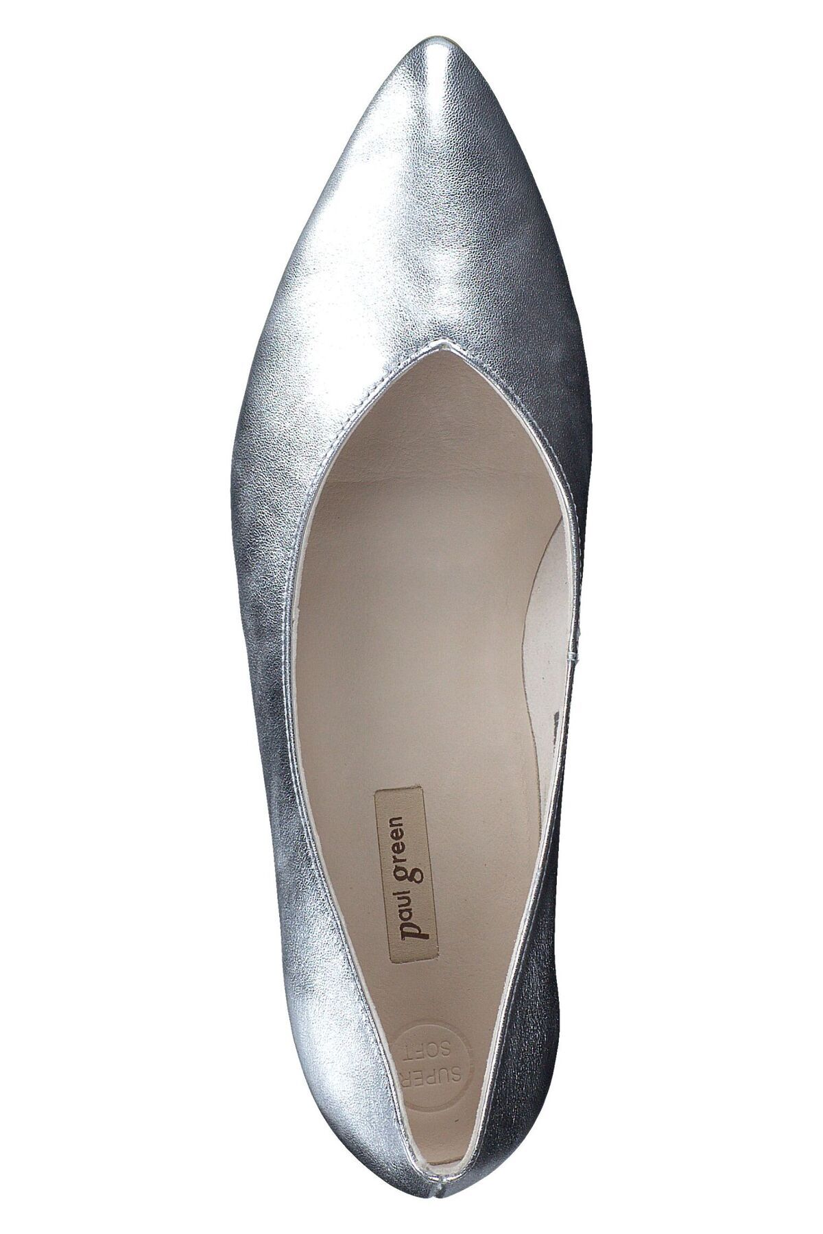 Paul Green-Ballerina Flats - Metallic - Block 6