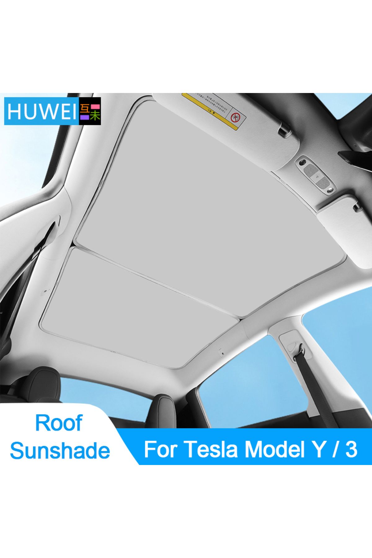 Choice-لطراز Tesla 3 Y 2019-2023، سقف زجاجي للسيارة، فتحة سقف، فتحة سقف أمامية وخلفية، حاجب شمس مضاد للأشعة فوق البنفسجية... 2