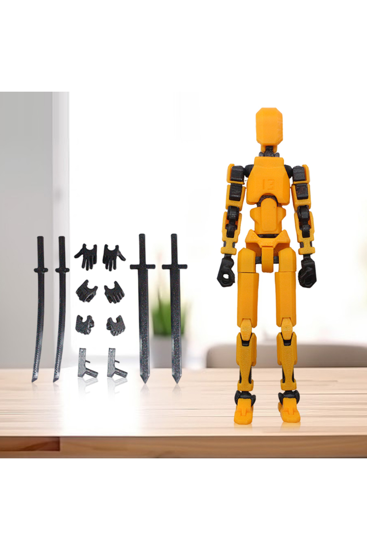 Choice-Multi-Jointed Movable Shape Shift Robot 3D Printed Mannequin Dummy 13 Action Figures Toys Kids Ad... 3
