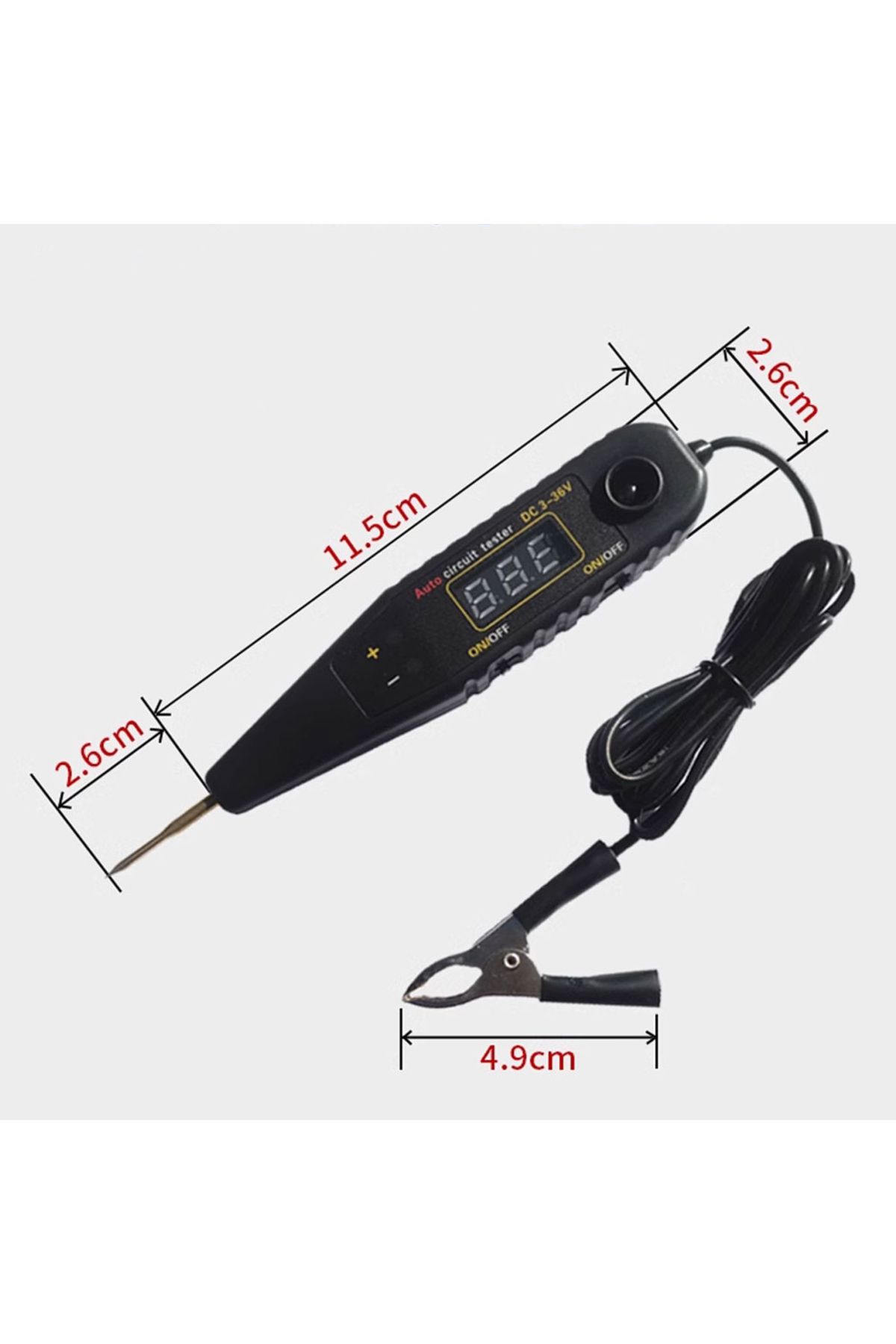 TWISTER.CK-DC36 Power Circuit Probe Tester Electrical System Tool Electrical Circuit Tester With Voltmeter M... 6