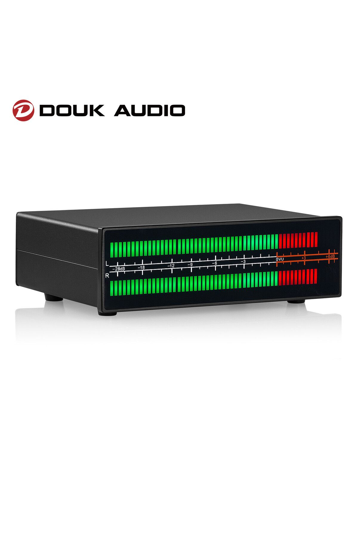 Choice-Douk Audio Dual Channel LED Sound Level Meter MIC+LINE Music Spectrum Visualizer Display Stereo A... 1