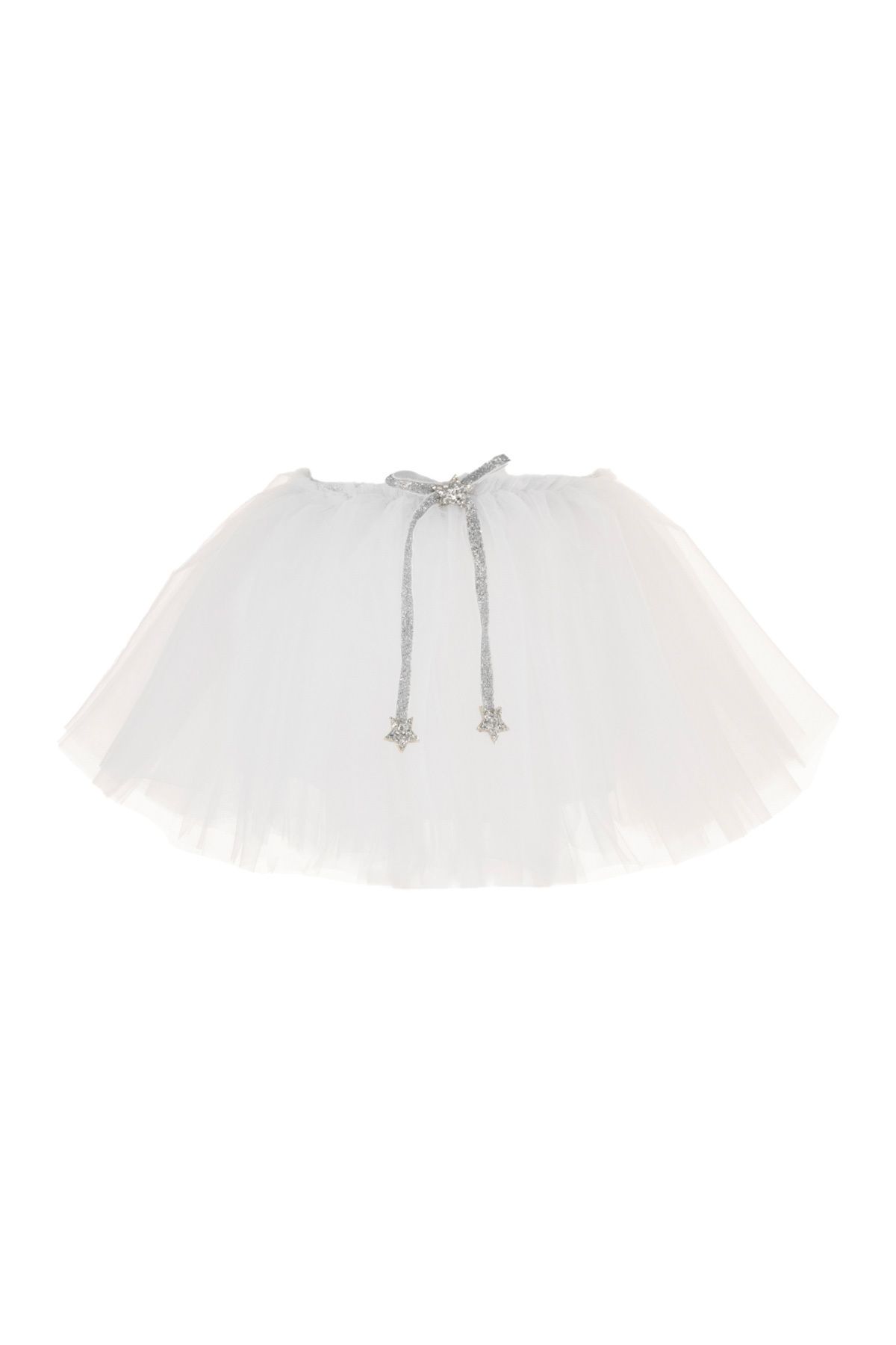 DUCA-Silver Ribbon Detailed Fluffy Tutu Skirt 3