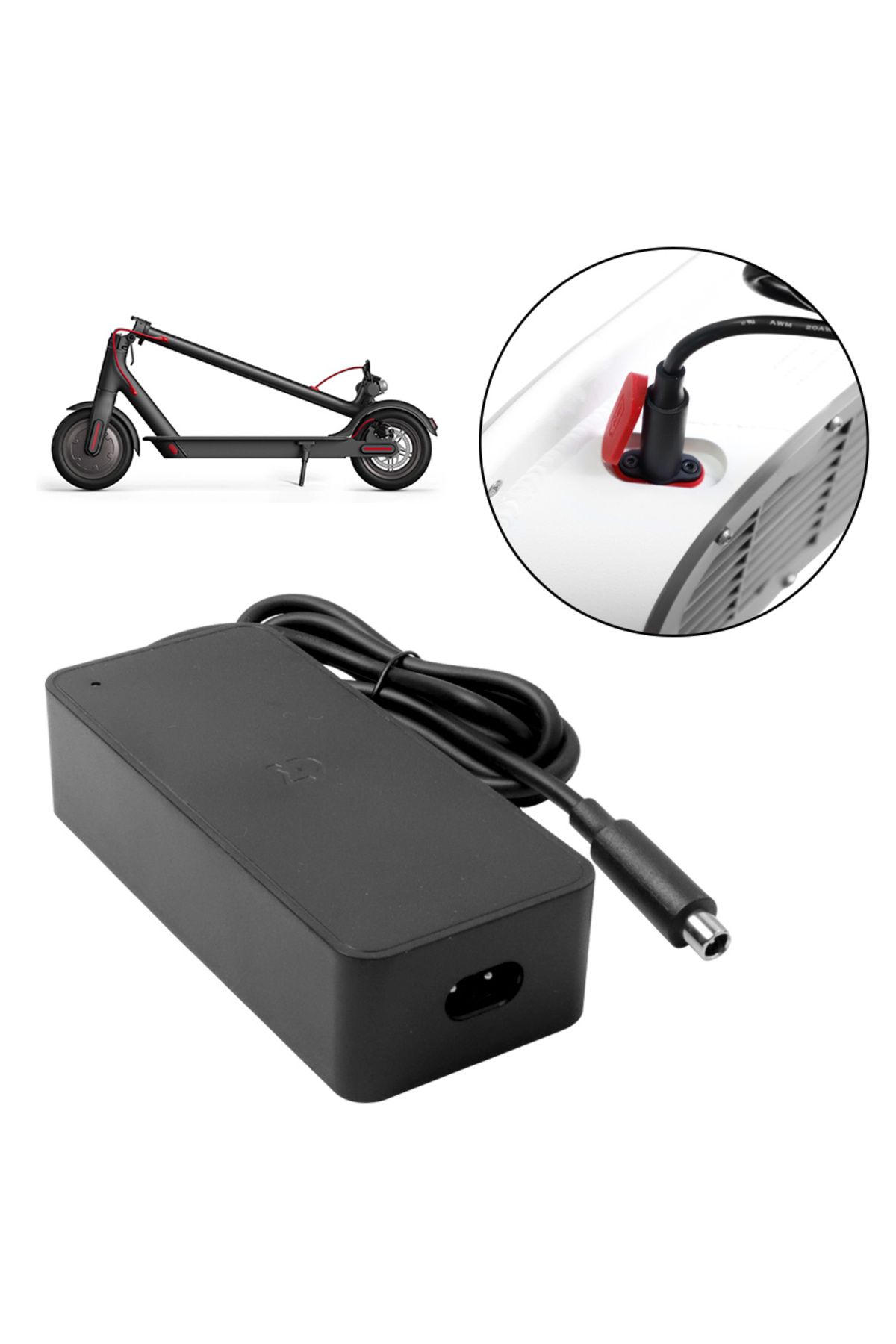 LCQPTW-Scooter Battery Charger EU /US Plug for Segway Ninebot ES1 ES2 ES4 for Xiaomi M365 1S Pro Pro2 El... 6