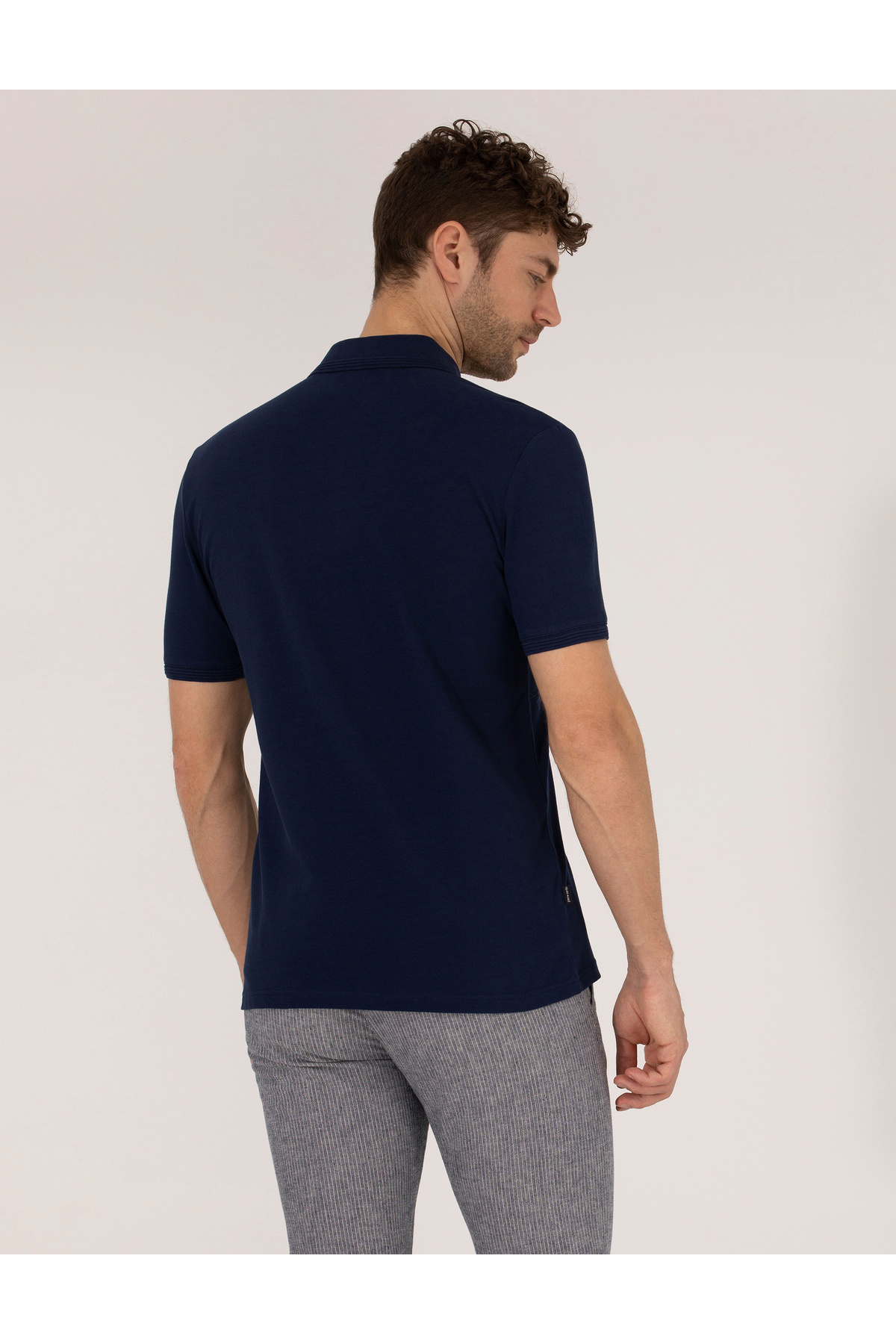 تیشرت یقه پلو مردانه راسته آستین کوتاه | پیر کاردین Pierre Cardin G021GL011.000.1646116 - تصویر 5