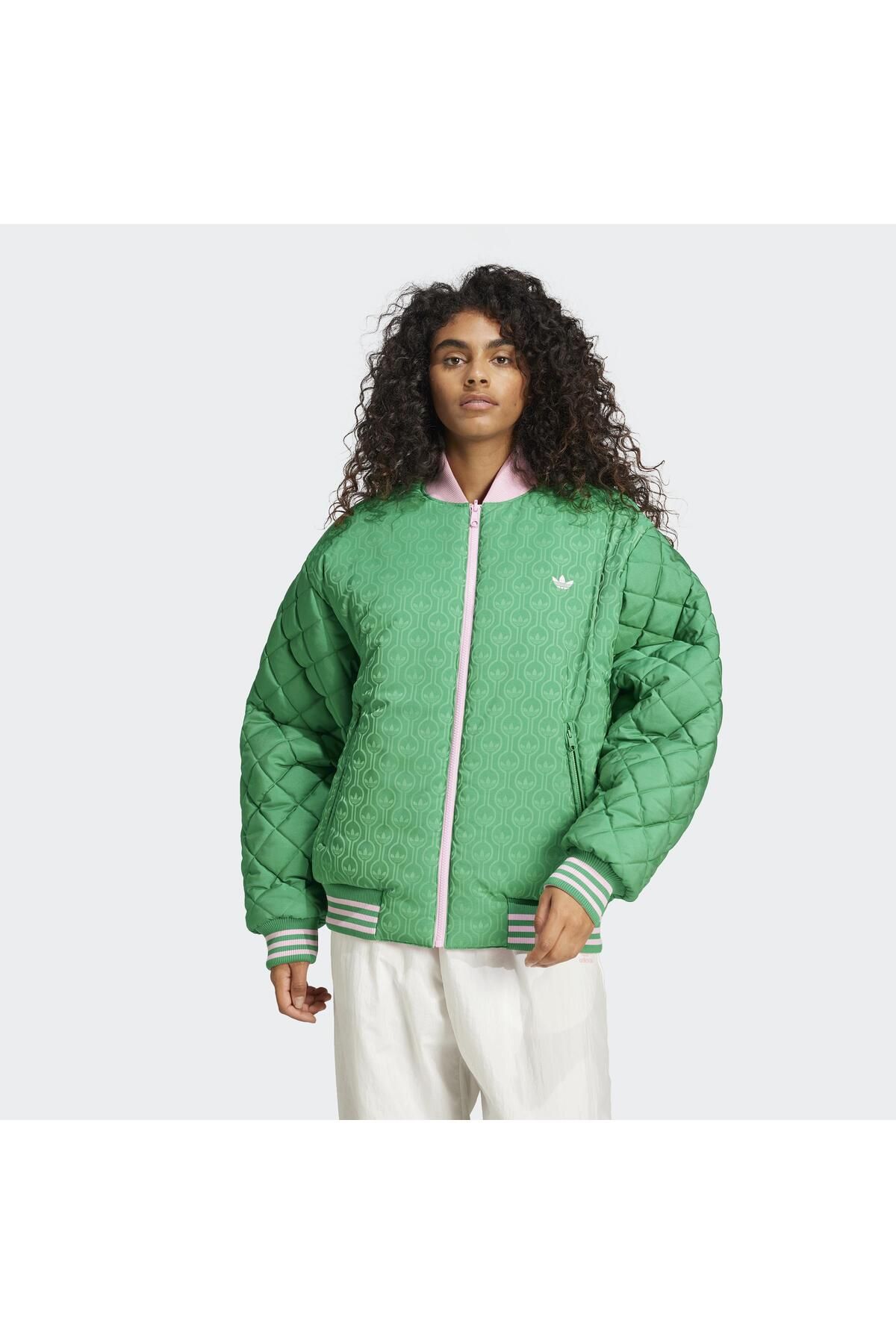 adidas-Sports Winterjacket - Pink - Basic 2