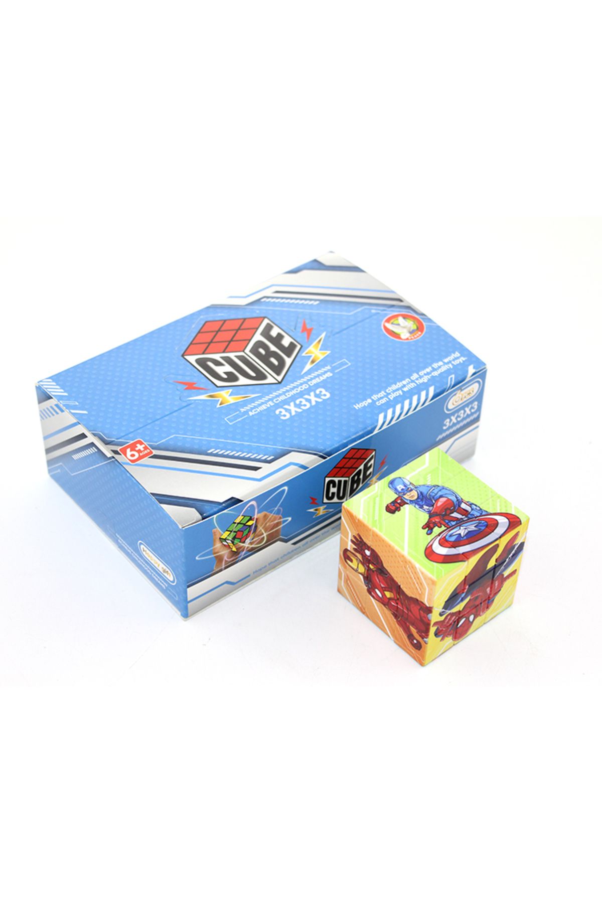 Vivesta Shop Süper Kahramanlı Küp Yapboz