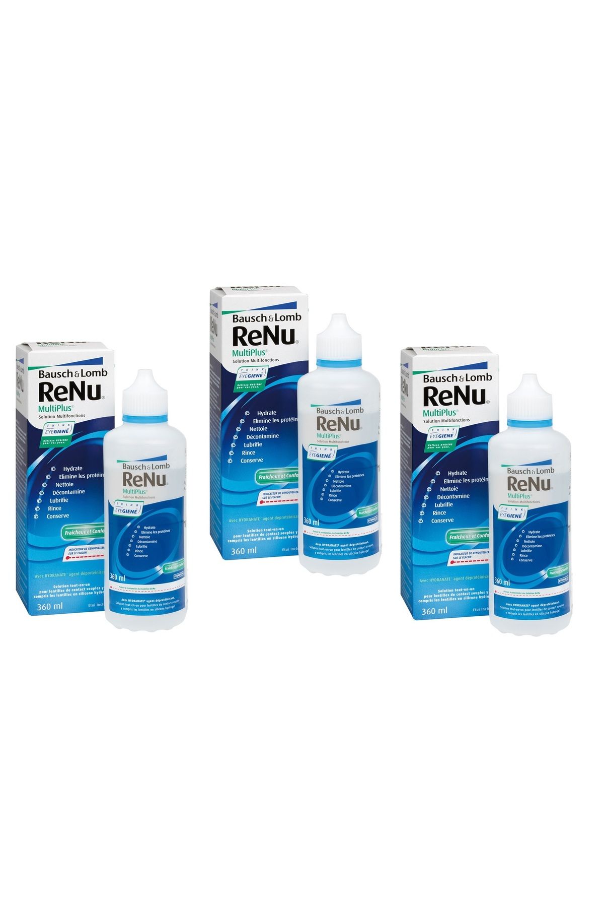 Renu 360ml 3'lü Paket Lens Solüsyonu 01-2024