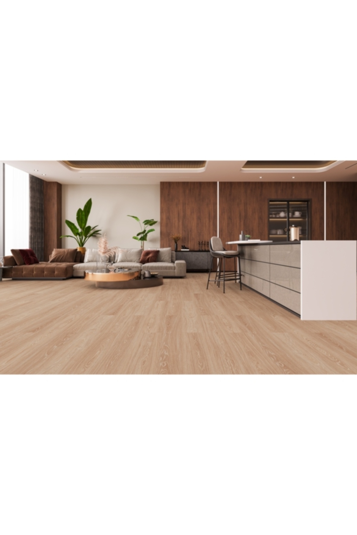 Stepclick-Rectangular Laminate Flooring Price 2.85m 3