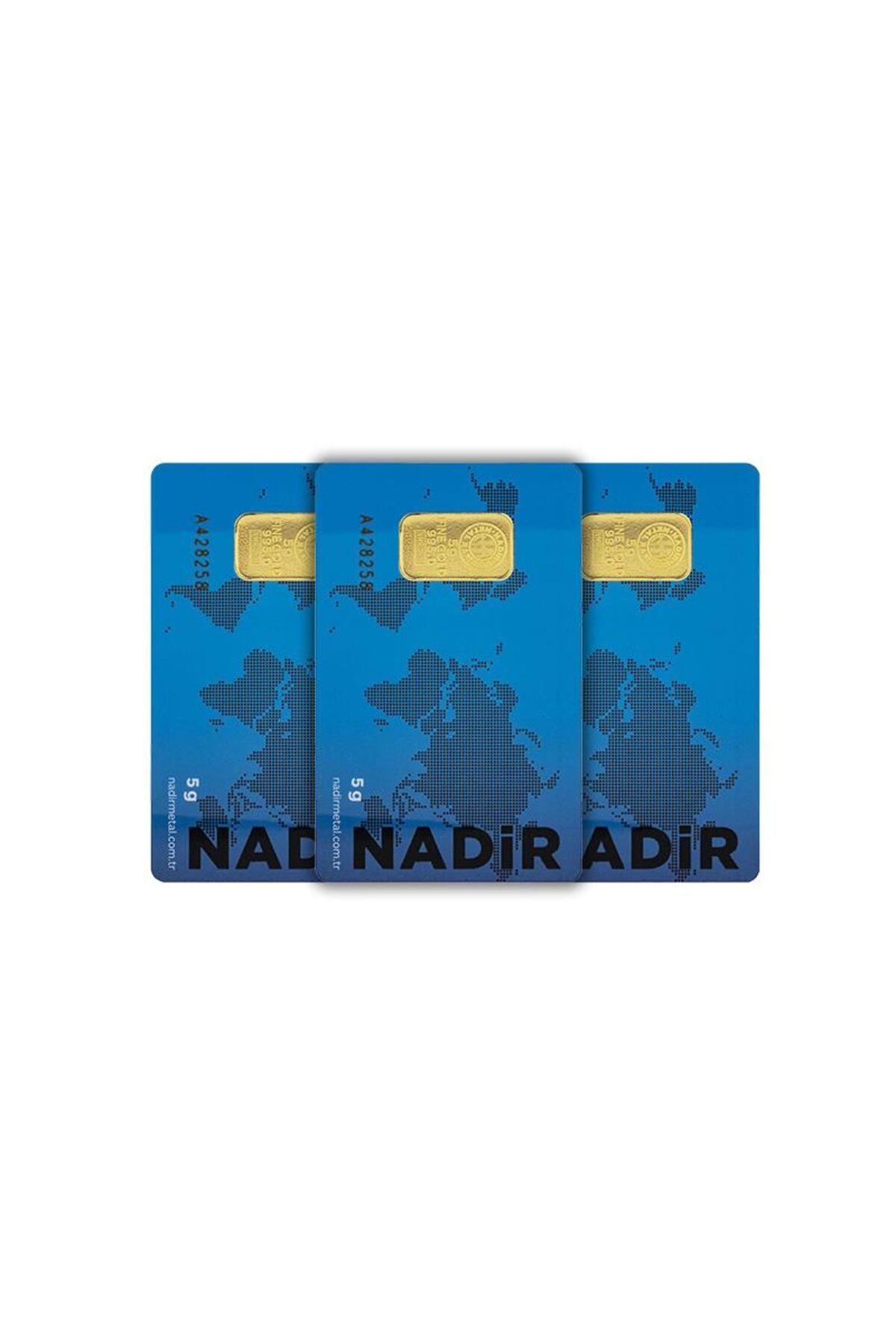 Nadir Gold Rimagold 3 Adet 5 gr 24 Ayar Nadirgold gram Altın