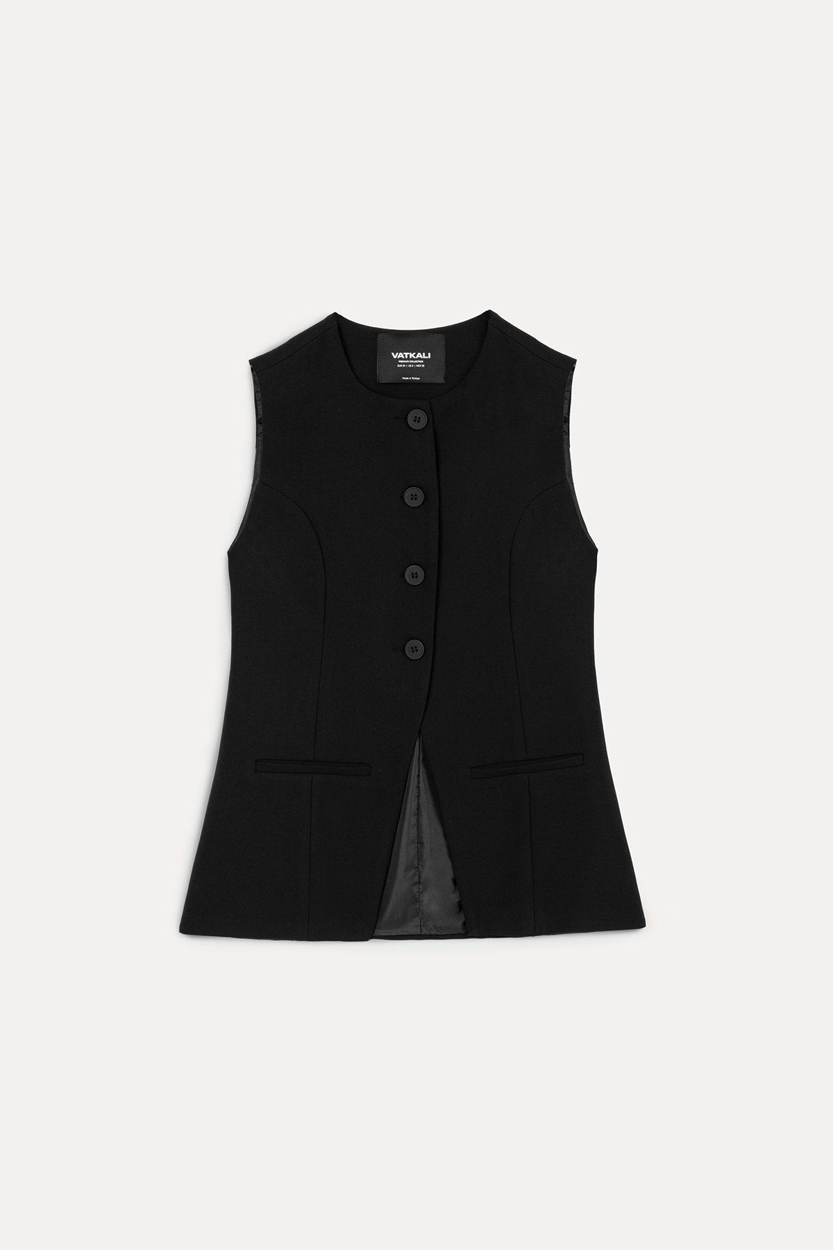 VATKALI-Buttoned vest blouse 1