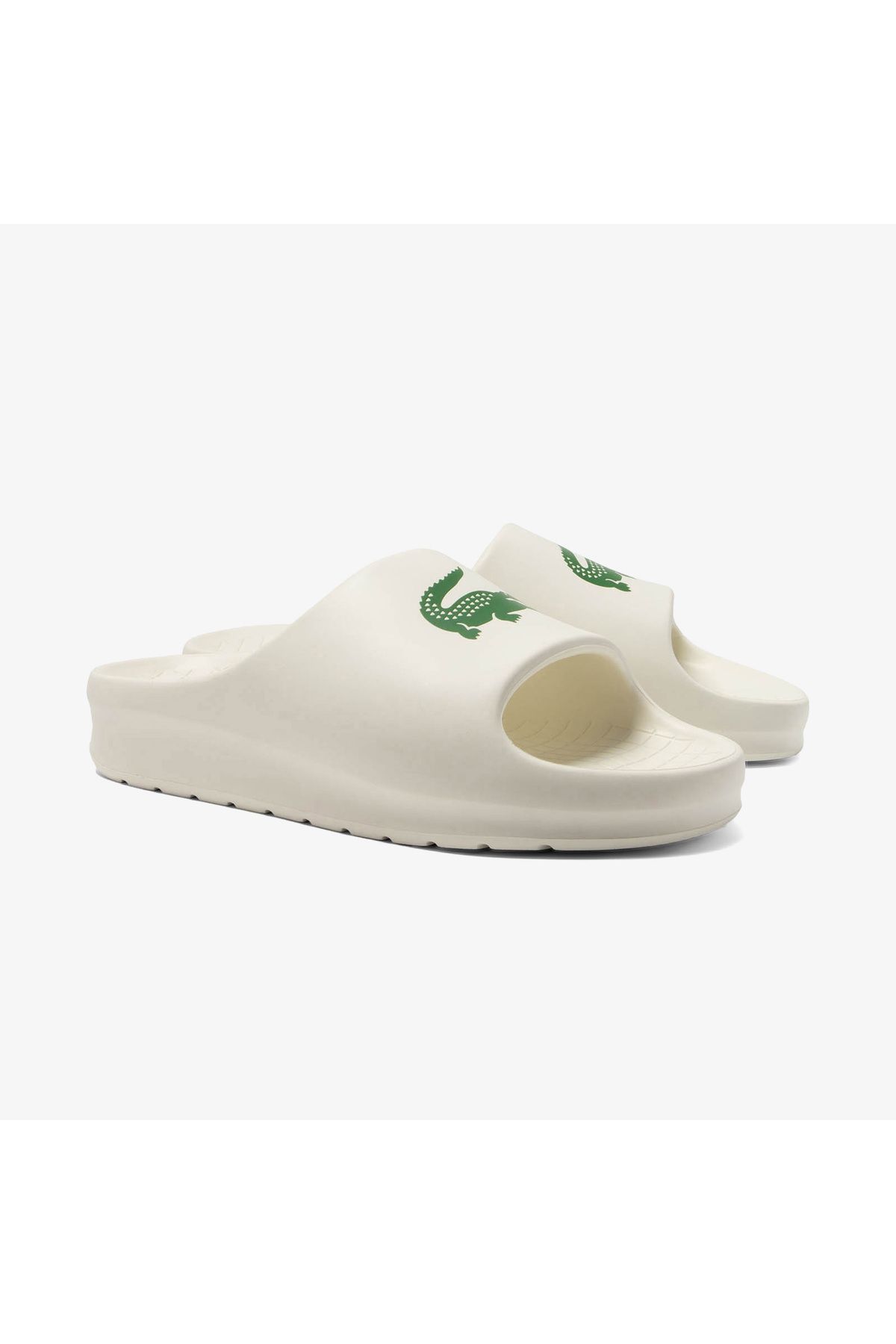 دمپایی سفید مردانه Croco 2.0 Evo Lacoste