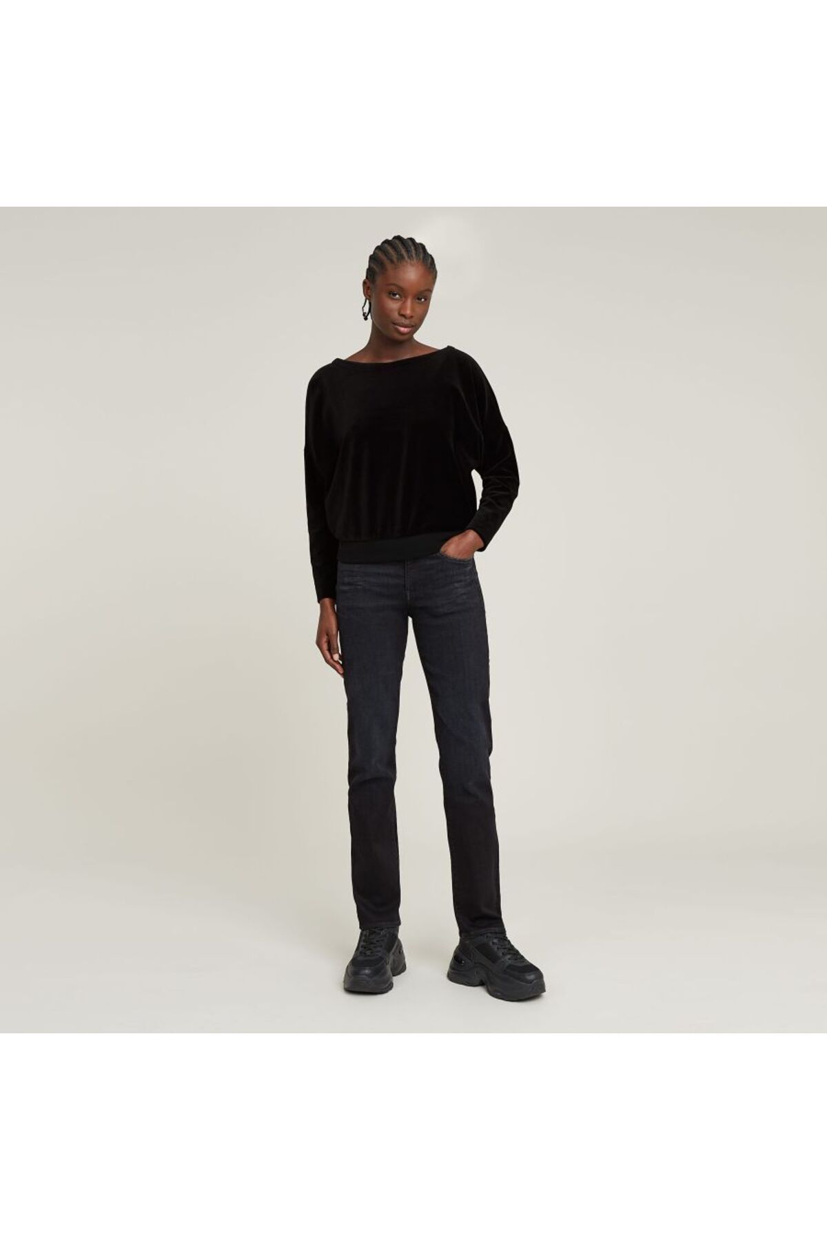 شلوار جین مردانه و زنانه STRACE مستقیم WMN اورجینال G-STAR RAW