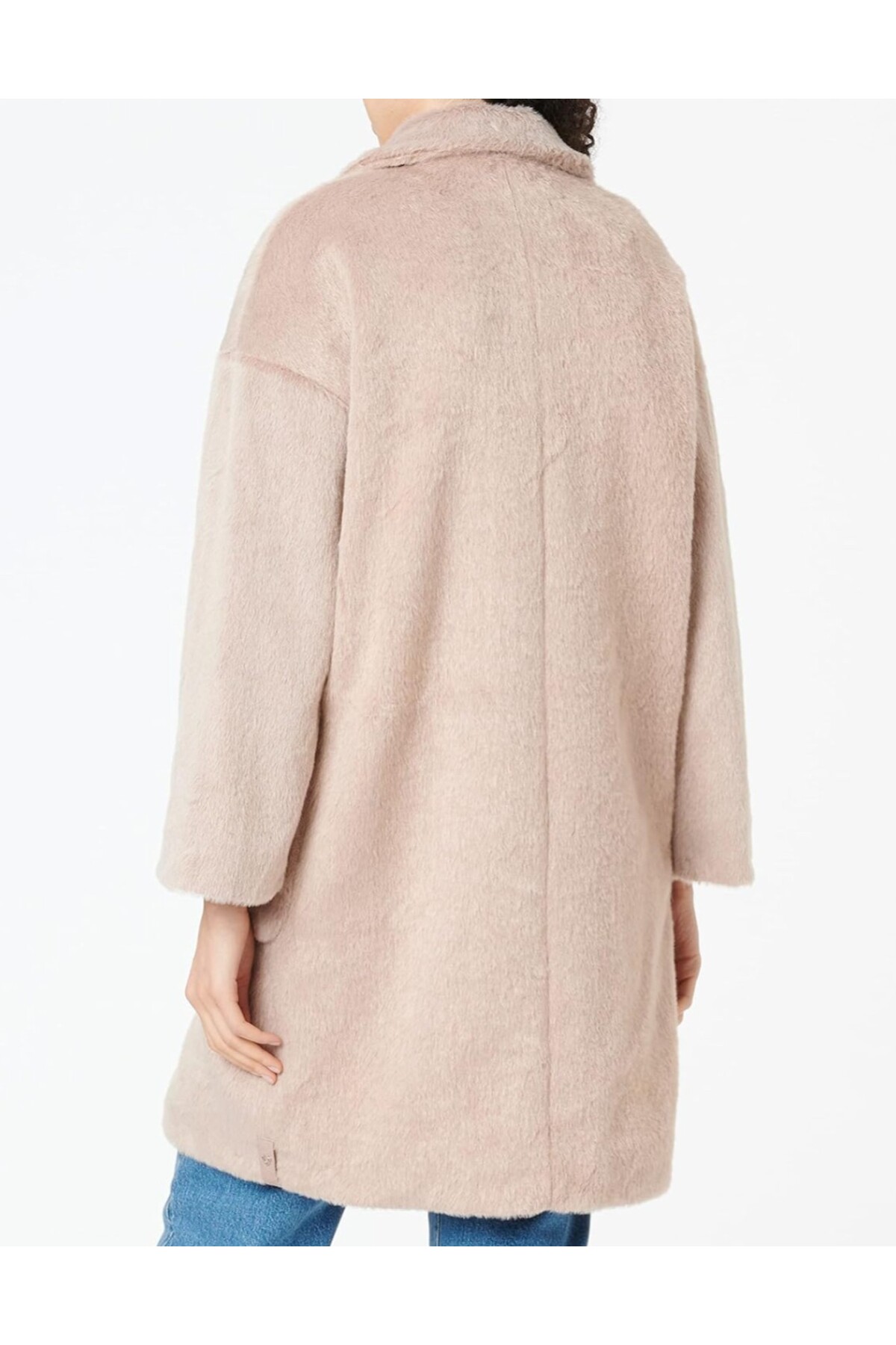 ARDSU  Kışlık Suni Kürk Şık Kürk Kışlık Palto - Görsel 4