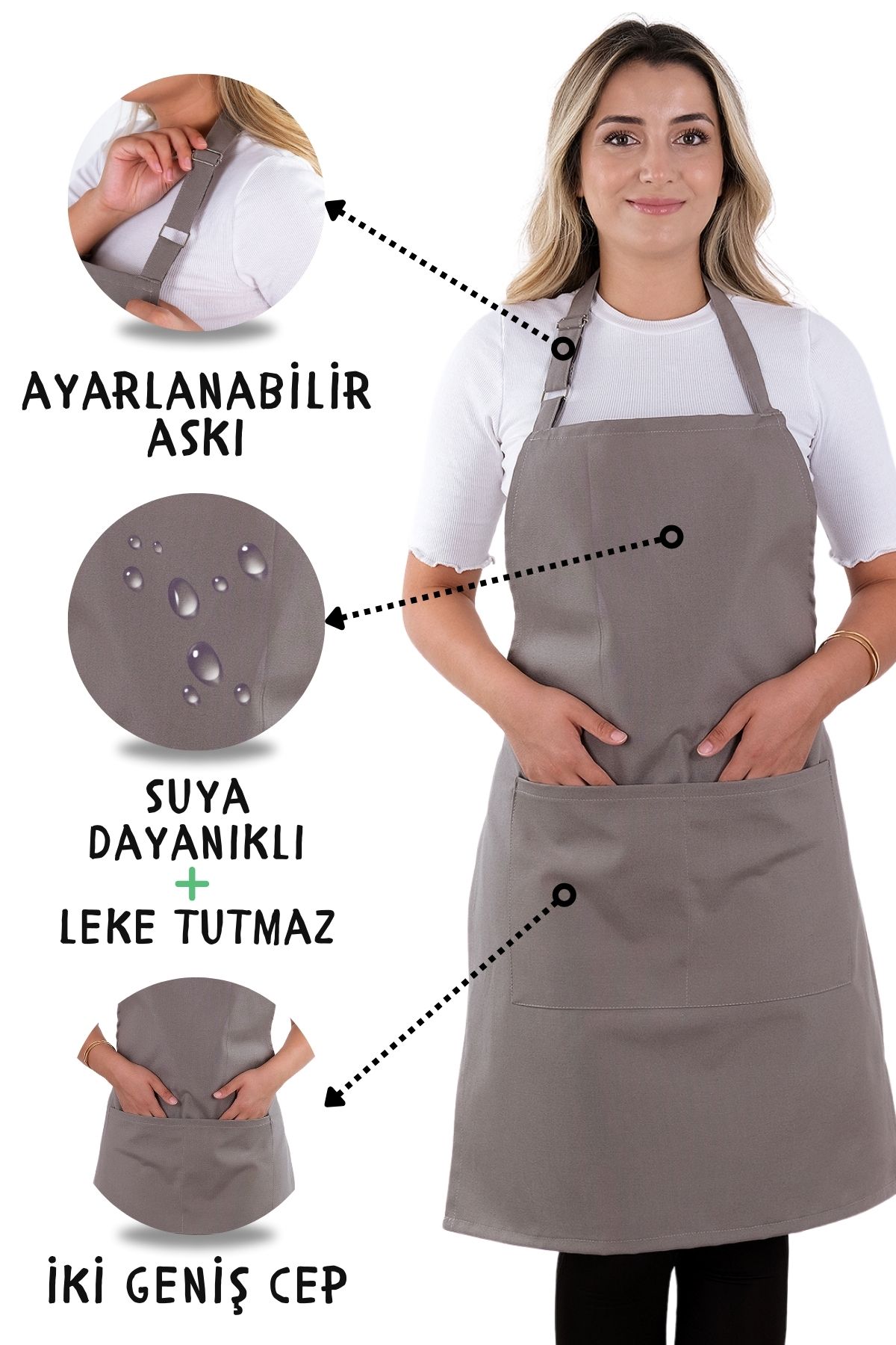 sevilya-2 Simple Adjustable Strap Kitchen Aprons 2