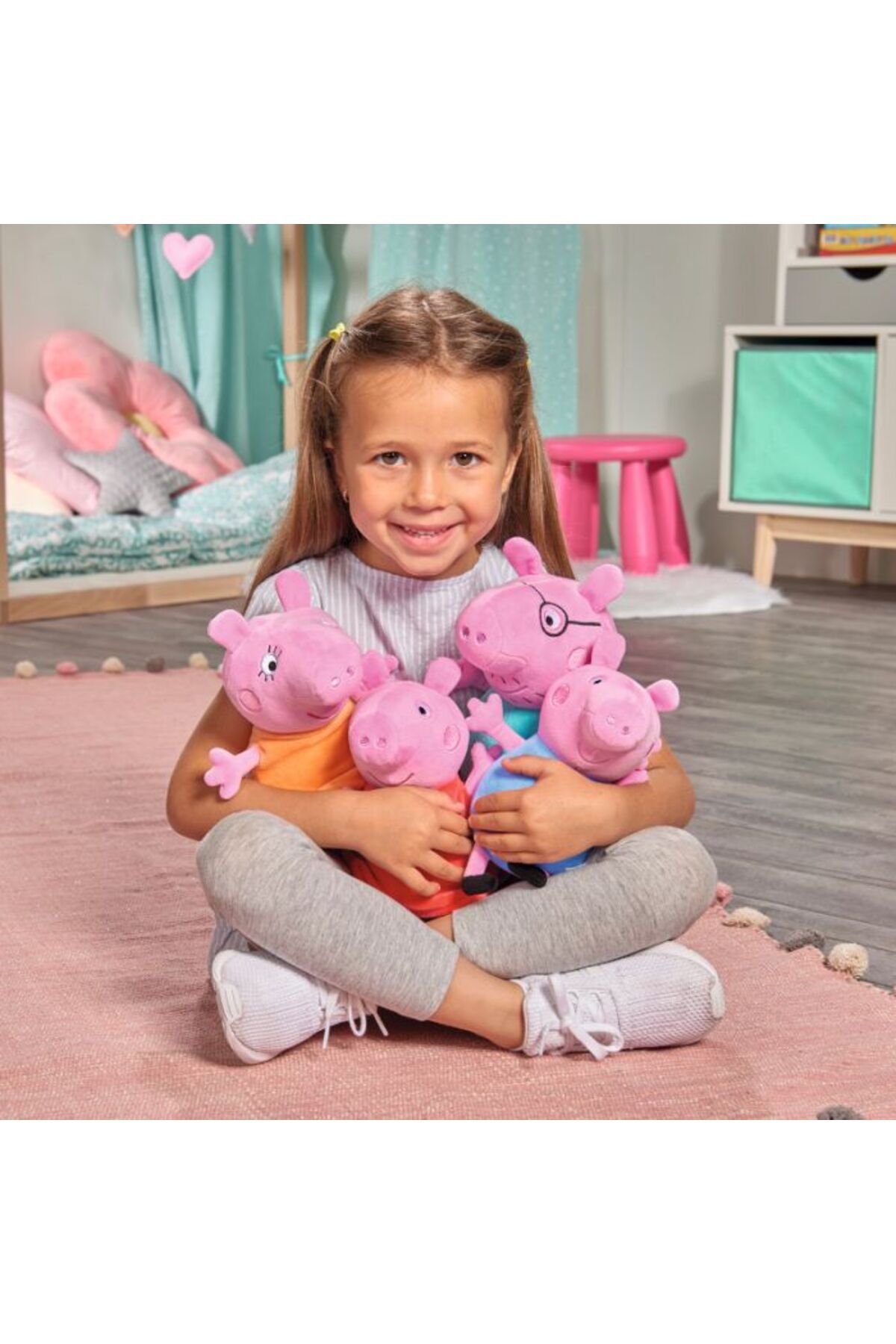 Peppa Pig-Daddy Pig Plush Family 5