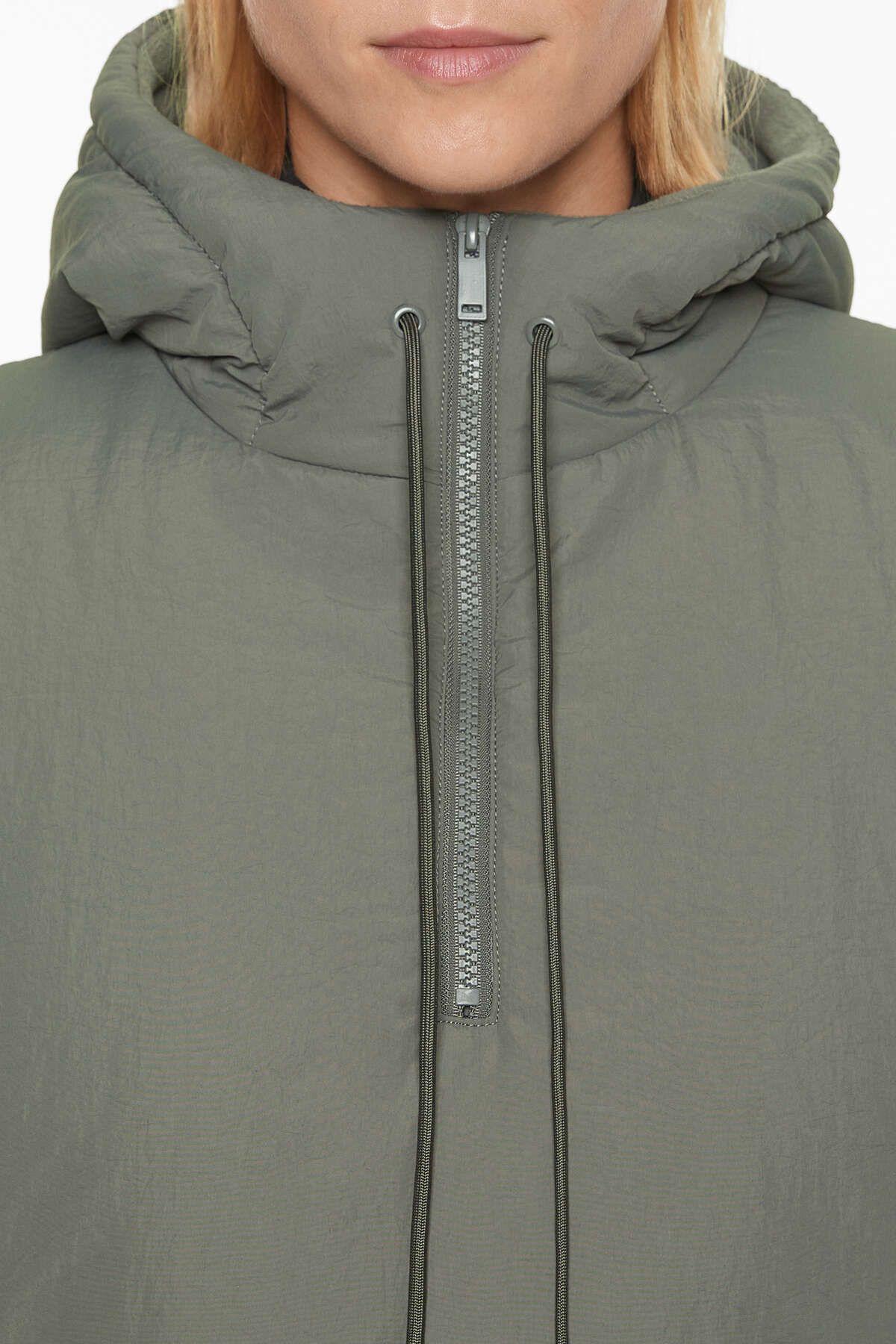 Oysho-Hooded Padded Vest 5