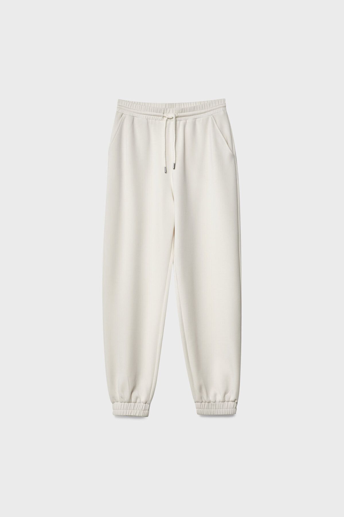 Stradivarius-Soft Texture Jogger Pants 5