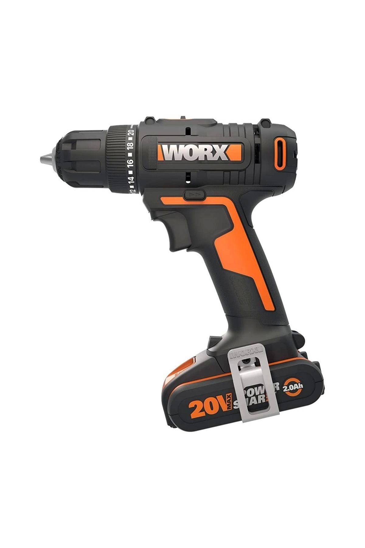Wx100 20volt/2.0ah. Li-ion Tek Akülü Profesyonel Şarjlı Matkap - 2