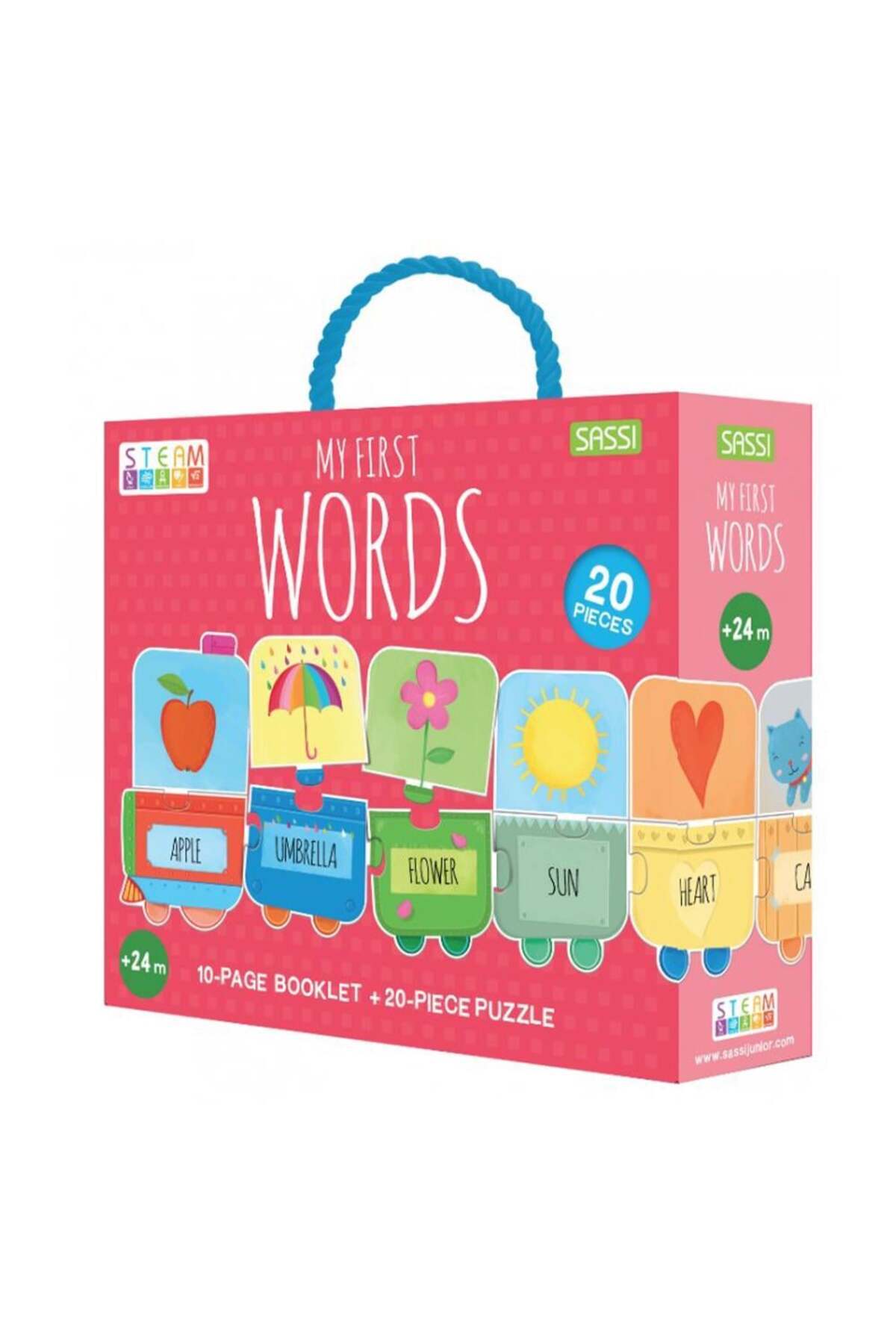 Sassi Junior-Sassi My First Words - Steam Πάζλ 2