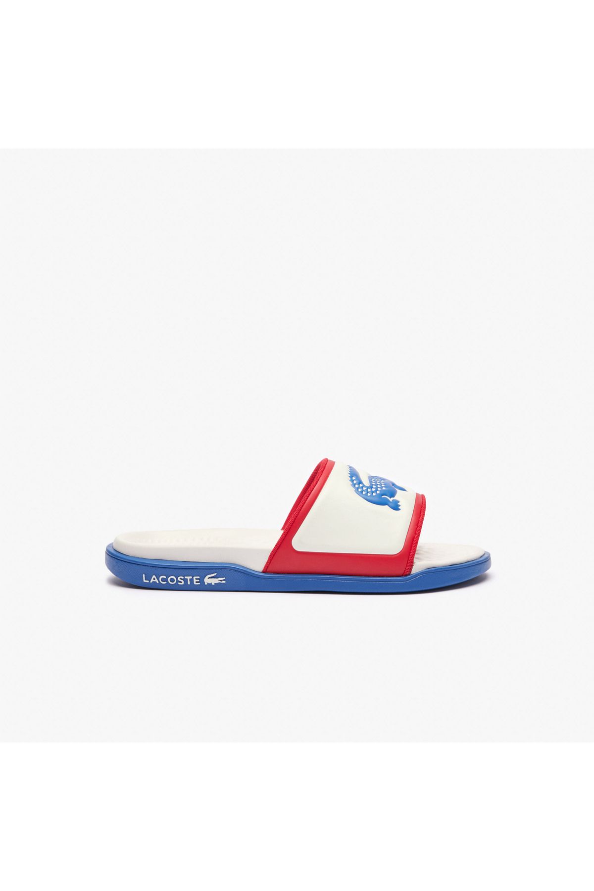 دمپایی سفید مردانه به اسلاید سرو کنید Lacoste