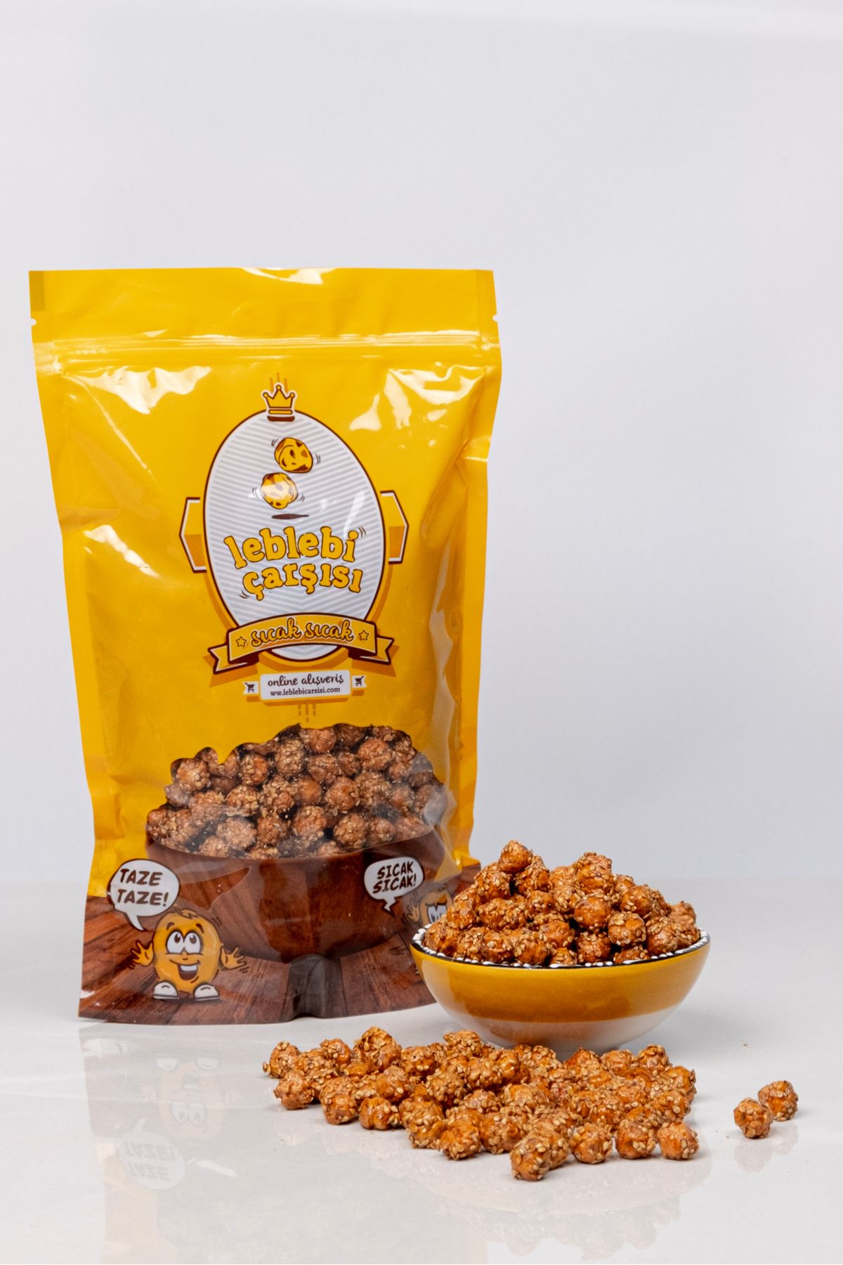 Leblebi Çarşısı Ballı Susamlı Leblebi - 500 Gr