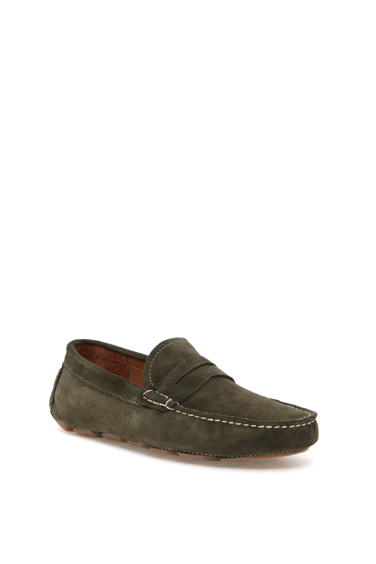 Pierre Cardin Haki %100 Deri Loafer Ayakkabı 50267874-VR027 görsel 4
