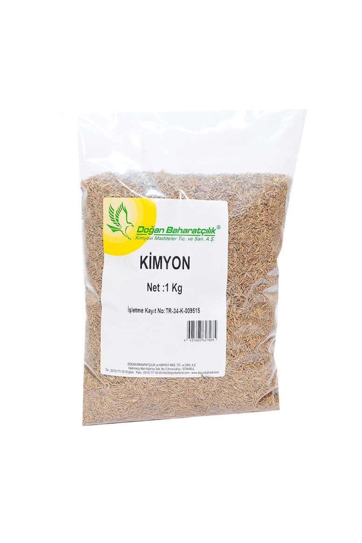 Kareem Lisinya214 Kimyon Doğal Tane 1000 Gr Paket - 343435-1453