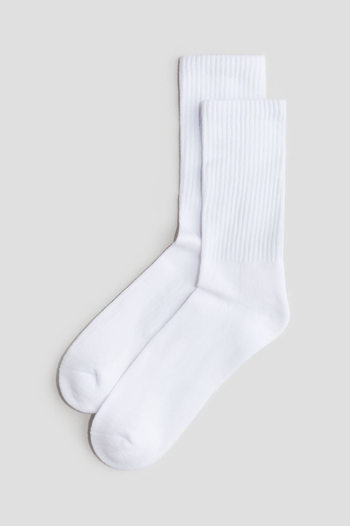 MEM SOCKS 5'li Havlu Taban (Tabanı Kalın) Boğazı Lastik Örgülü Triko Dikişsiz Tenis Çorabı görsel 3