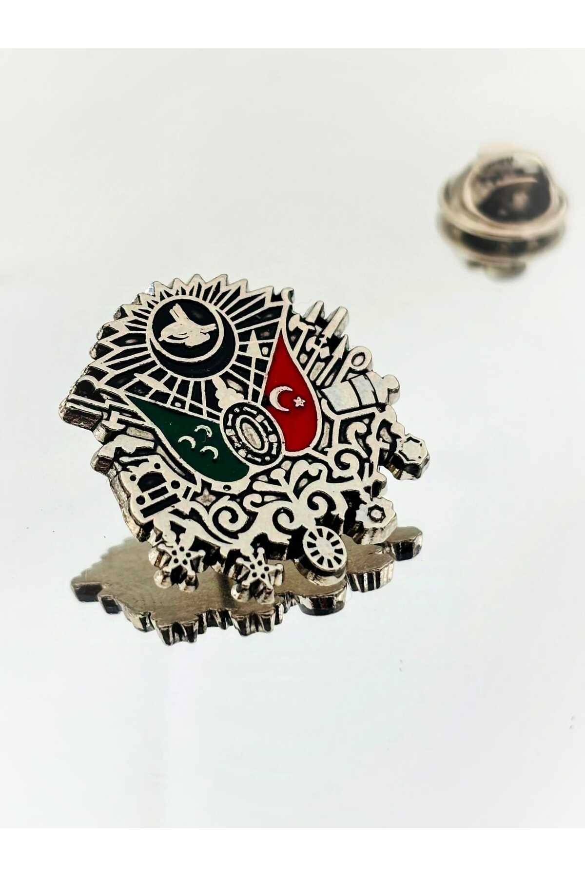 Ottoman Tugra Lapel Badge