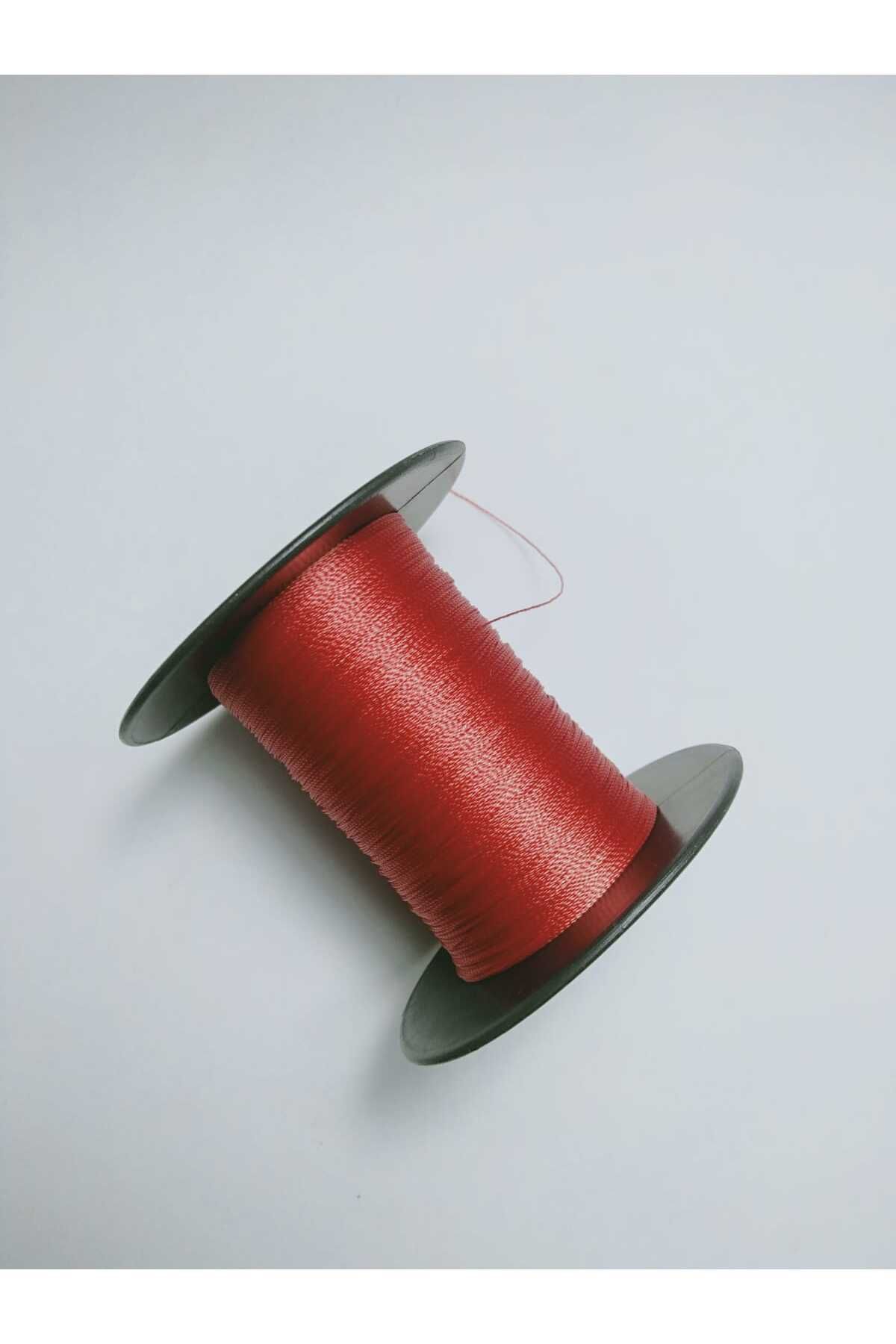 Eskişehir hobi sanat-0.2 mm 100 Meters Rosary String Rose Red Color (Thinest Rosary String) 5