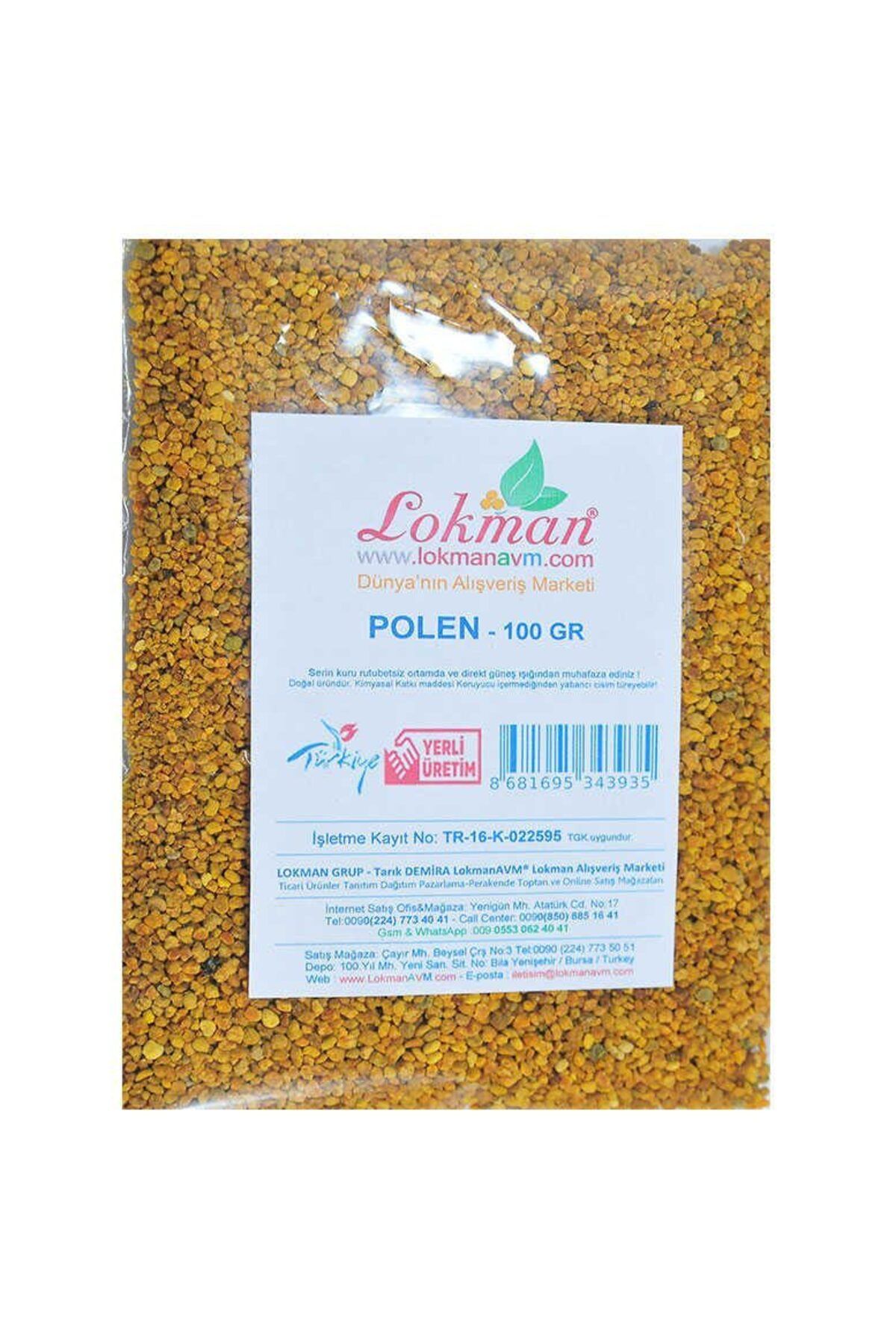 Lisinya Polen Arı Poleni Doğal 100 Gr Paket