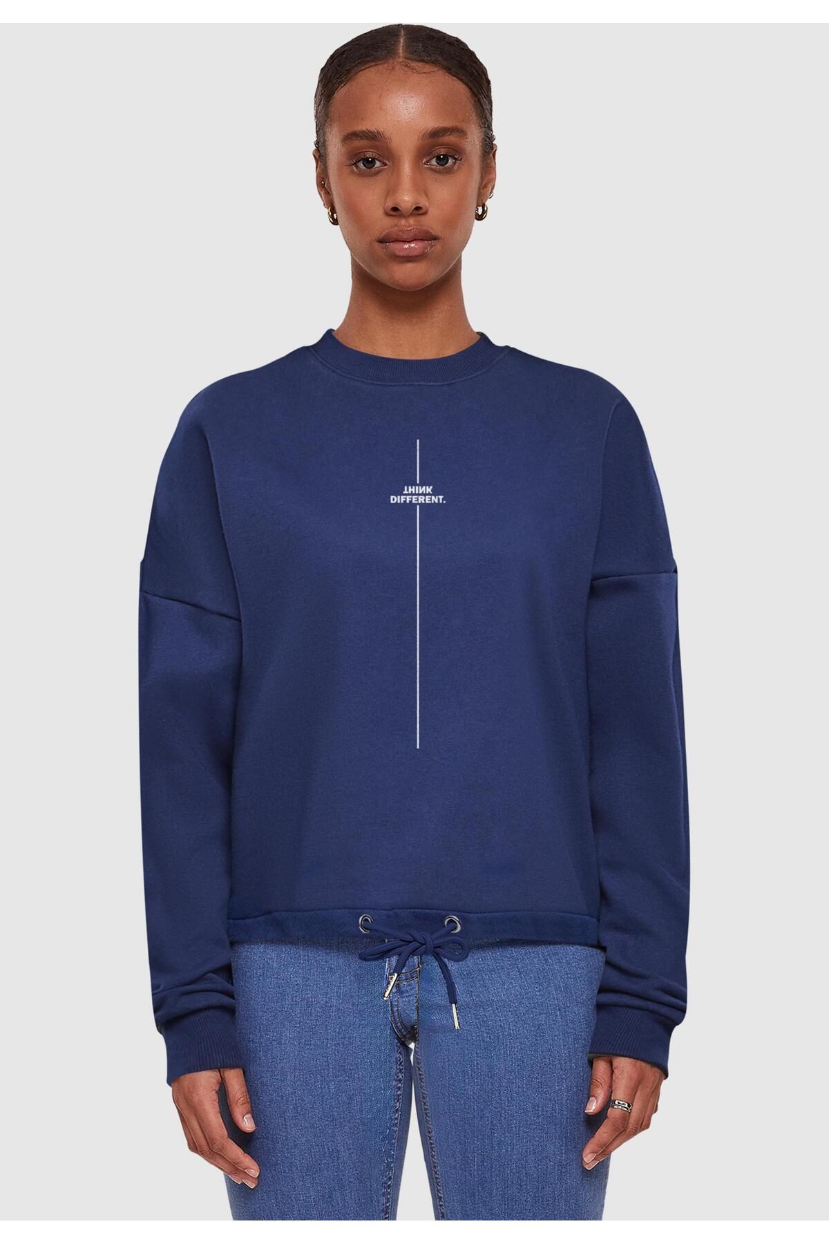 Merchcode-Ladies Think Different Oversize Crewneck 3
