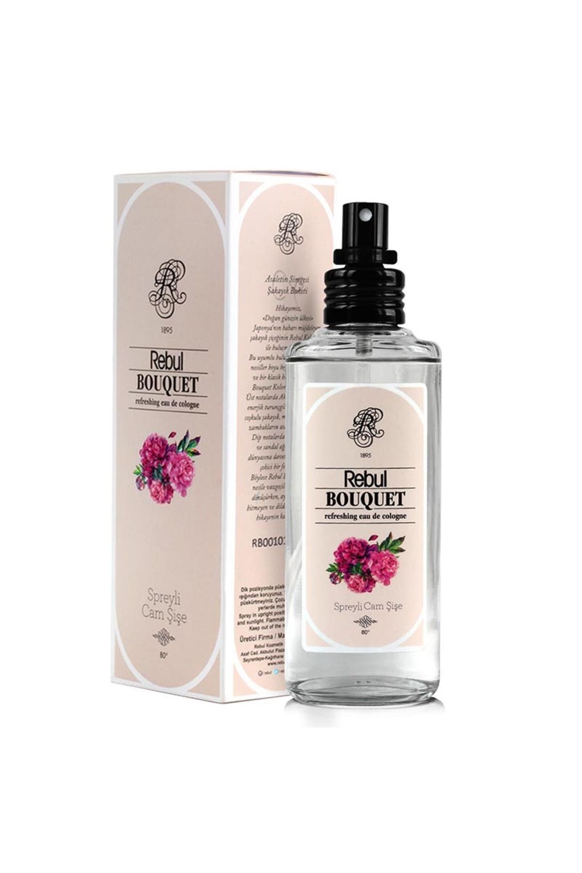 Rebul Bouquet 100 ml Spreyli Kolonya,bouquet