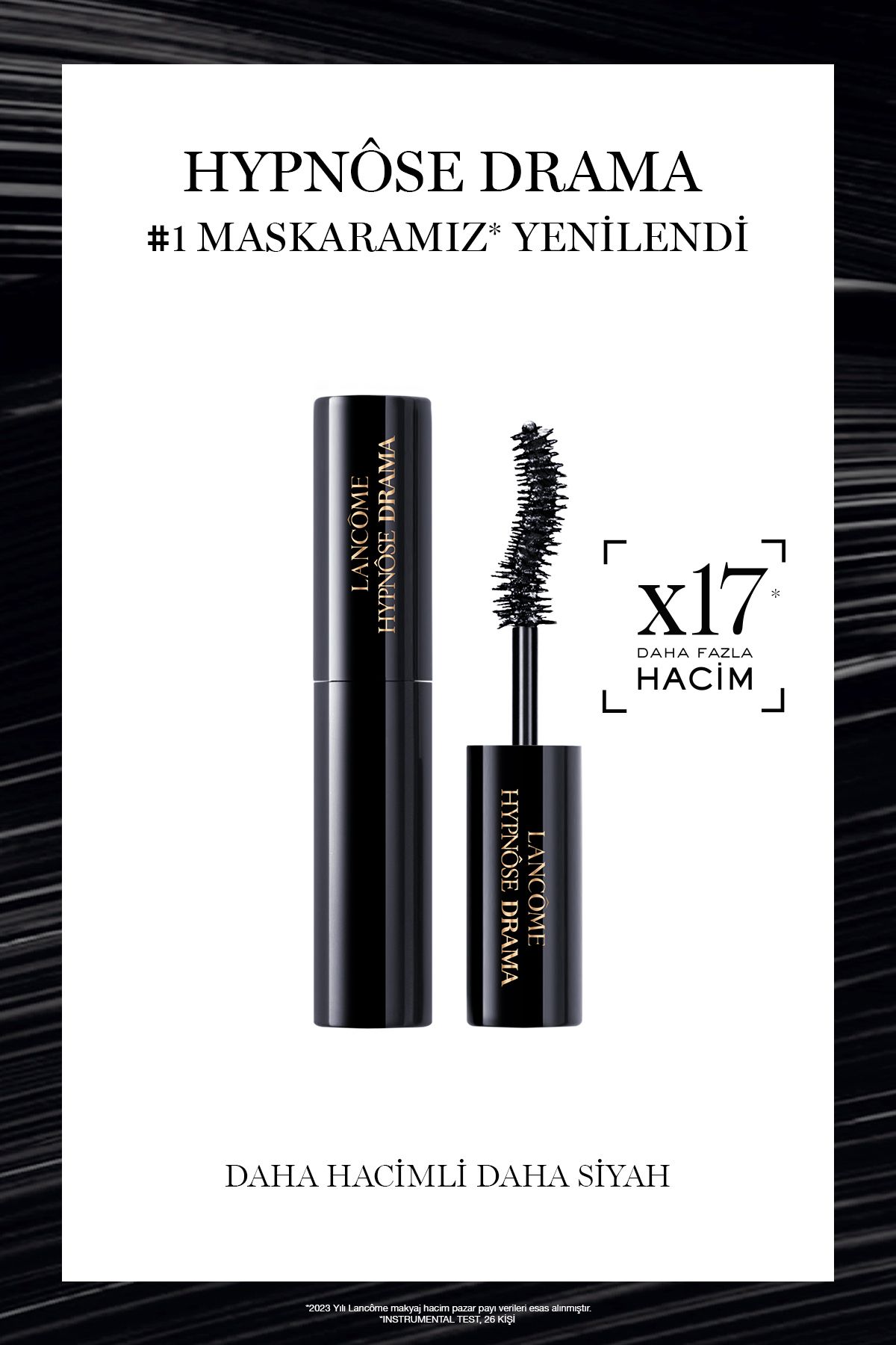 مجموعه اندازه مسافرتی Hypnôse Drama & Bi-facil Eye Makeup must-haves 7829999999179 Lancome