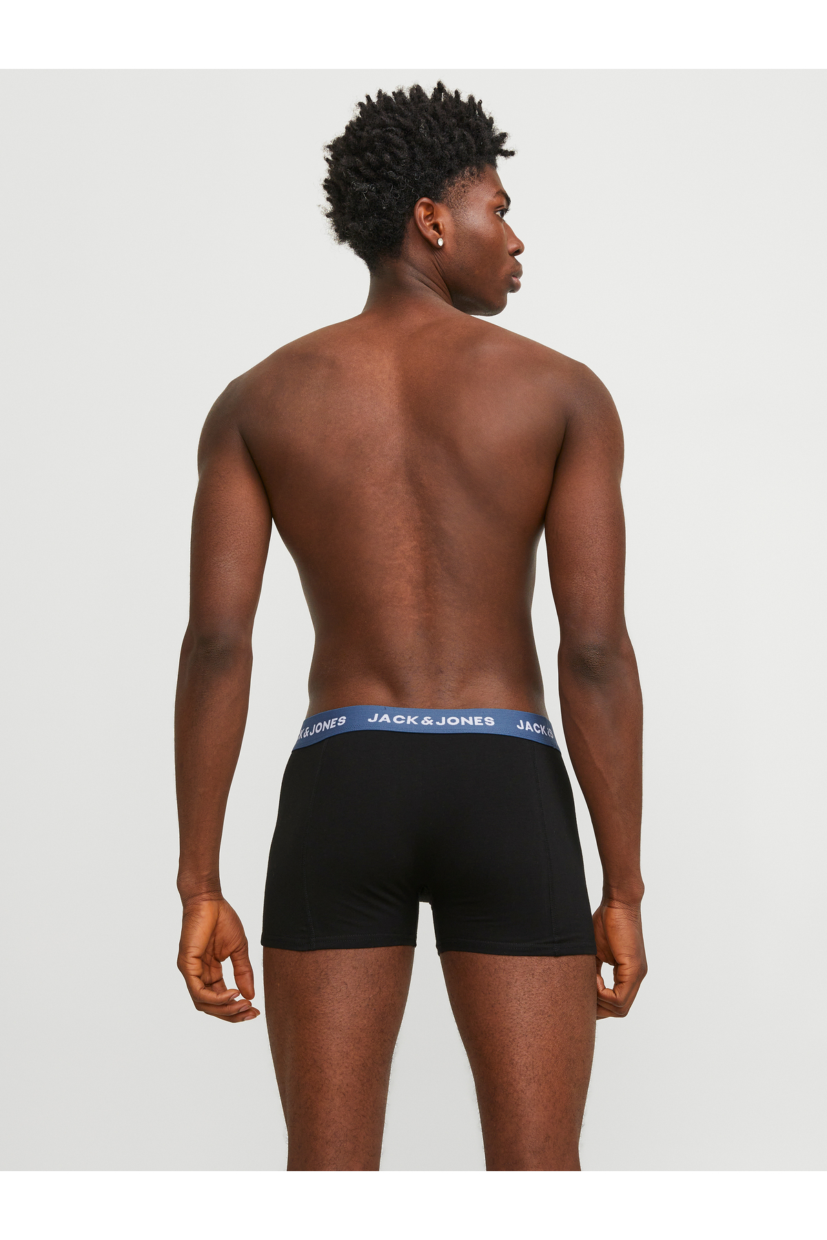 باکسر مردانه مشکی Jack & Jones | 12254366 اورجینال - تصویر 2