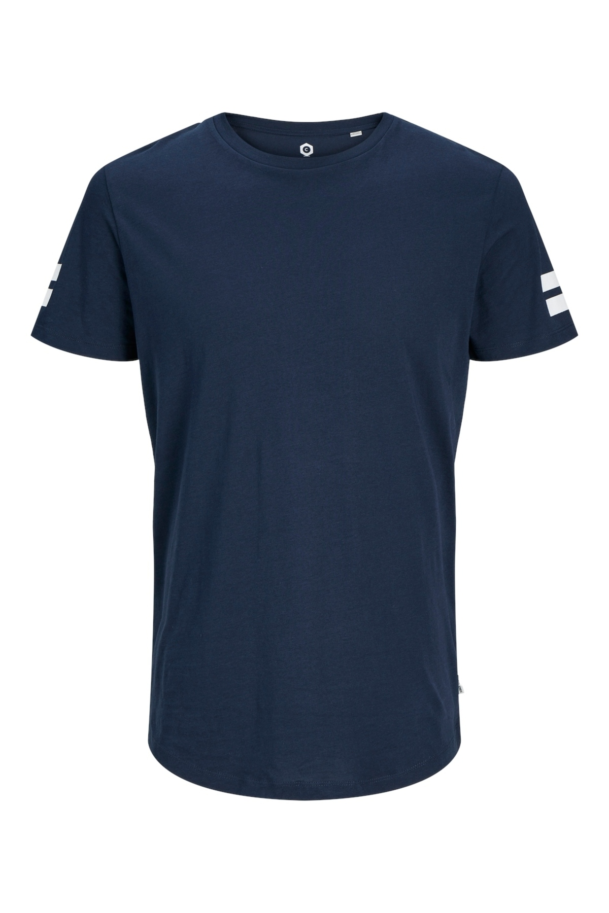 تیشرت مردانه آبی سرمه ای جک اند جونز | 12116021 اورجینال - تصویر 8