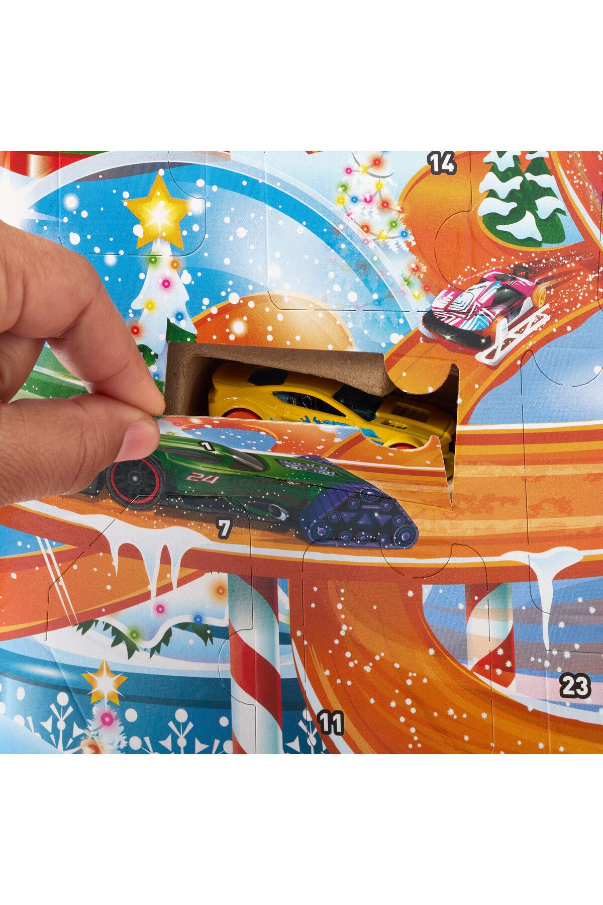 HOT WHEELS-HW Advent Calendar HTG00 6