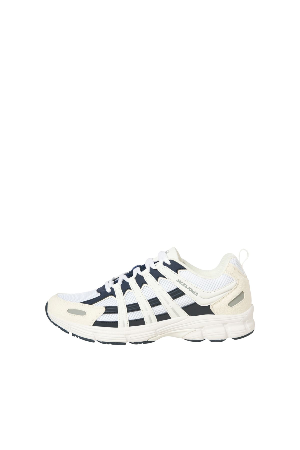 Jack & Jones-Jfwrome Mesh Sneaker Styd Ln 12269291   Bright White 1