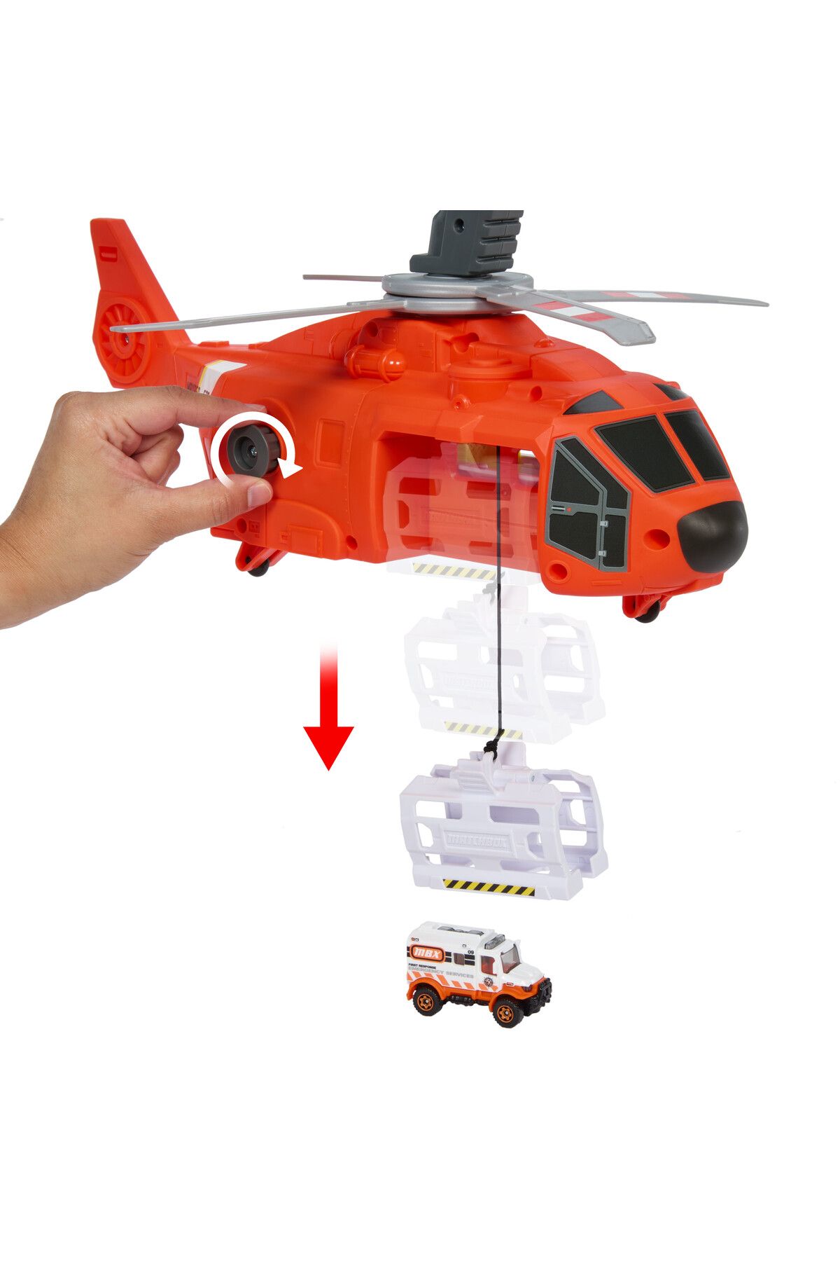 Matchbox-MBX Transport Helicopter​ - HXM74 6