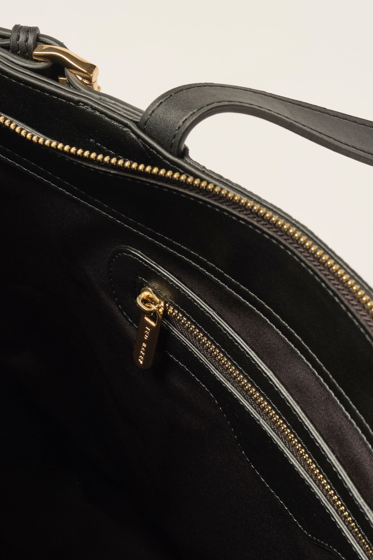 کیف شانه ای مشکی زنانه پول داخلی پوستی کیسه خرید بزرگ Ted Baker