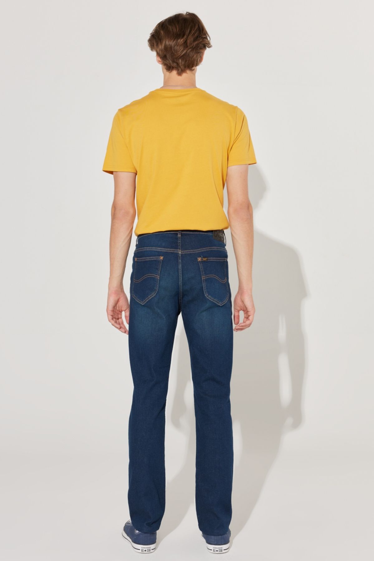 Lee-Rider Slim Fit Slim Fit normální pas Flexibilní džínové kalhoty 7
