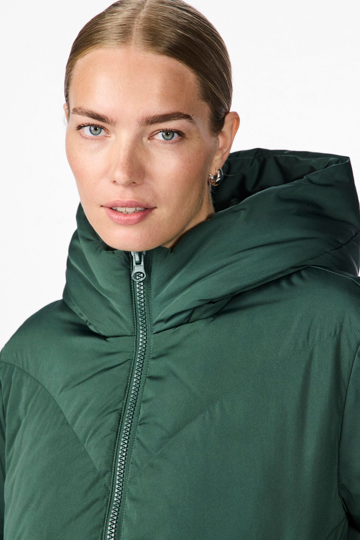 YAS. Kurtka Puchowa Yasirima Ls - Bluza Z Krótkim Rękawem S. Noos Kobieta - XL